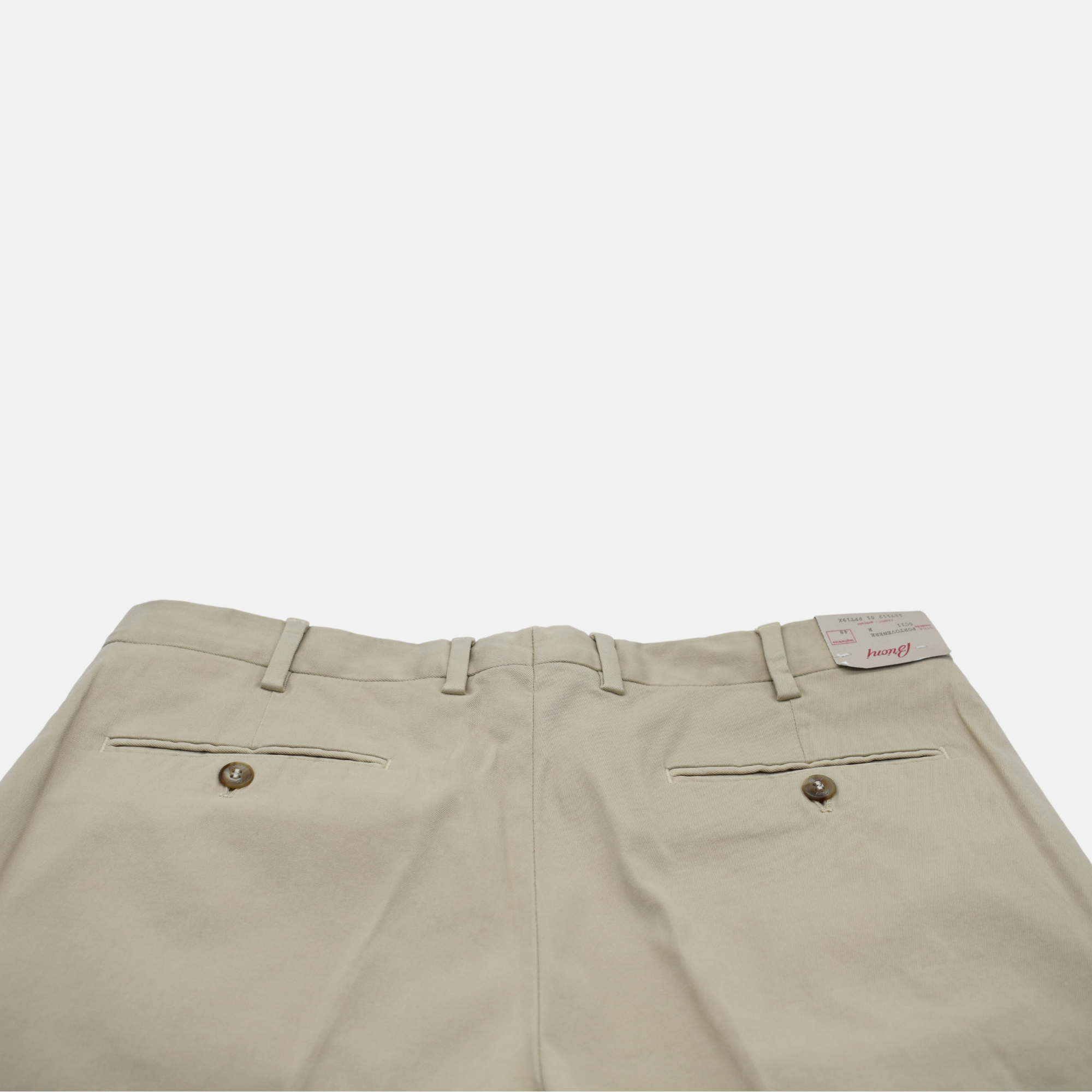 Beige Trousers made of Cotton (EU 48)