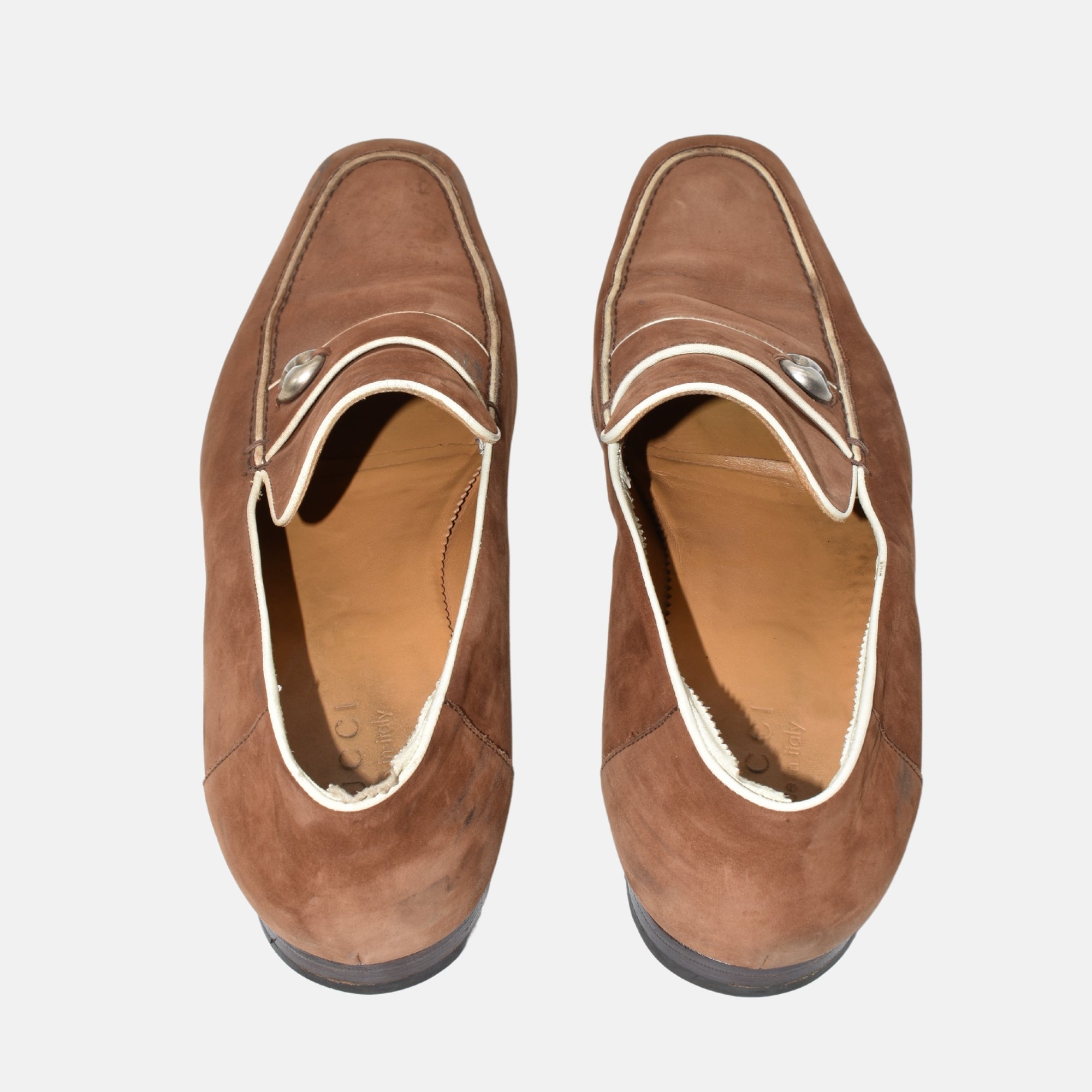 Brown Shoes made of Suede (EU 42)