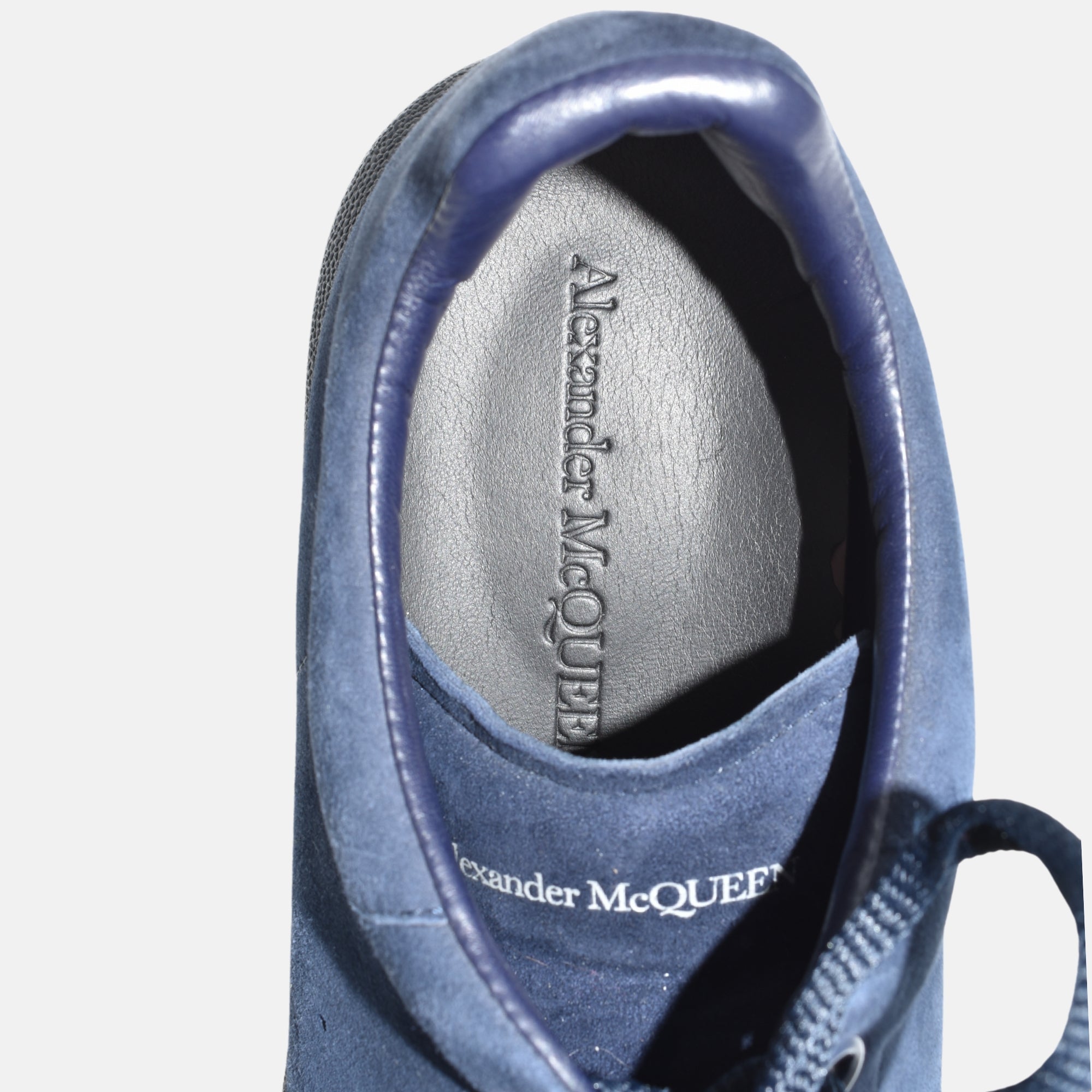 Navy Shoes made of Suede (EU 43)