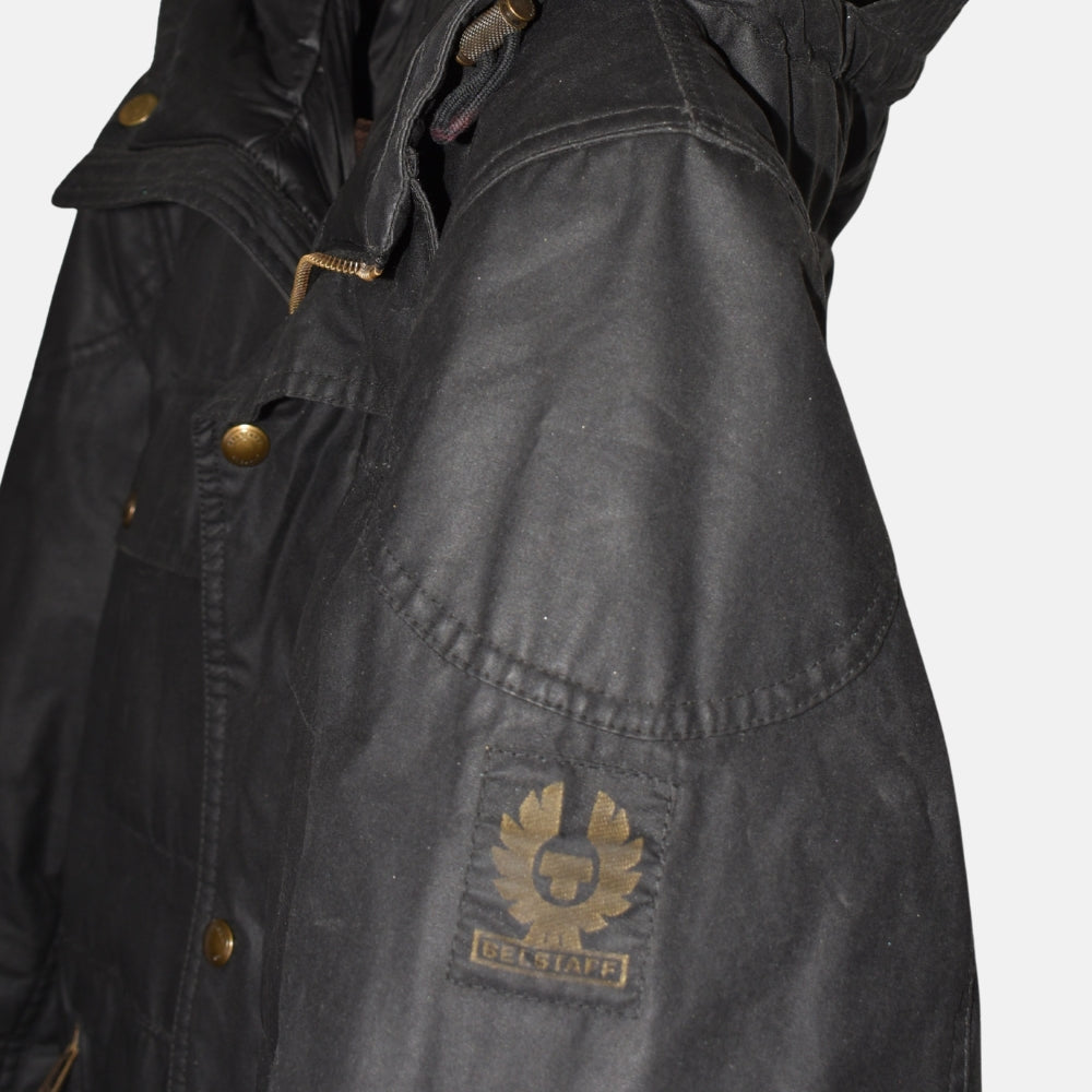 Black Waxed Jacket made of Polyester (EU 50)
