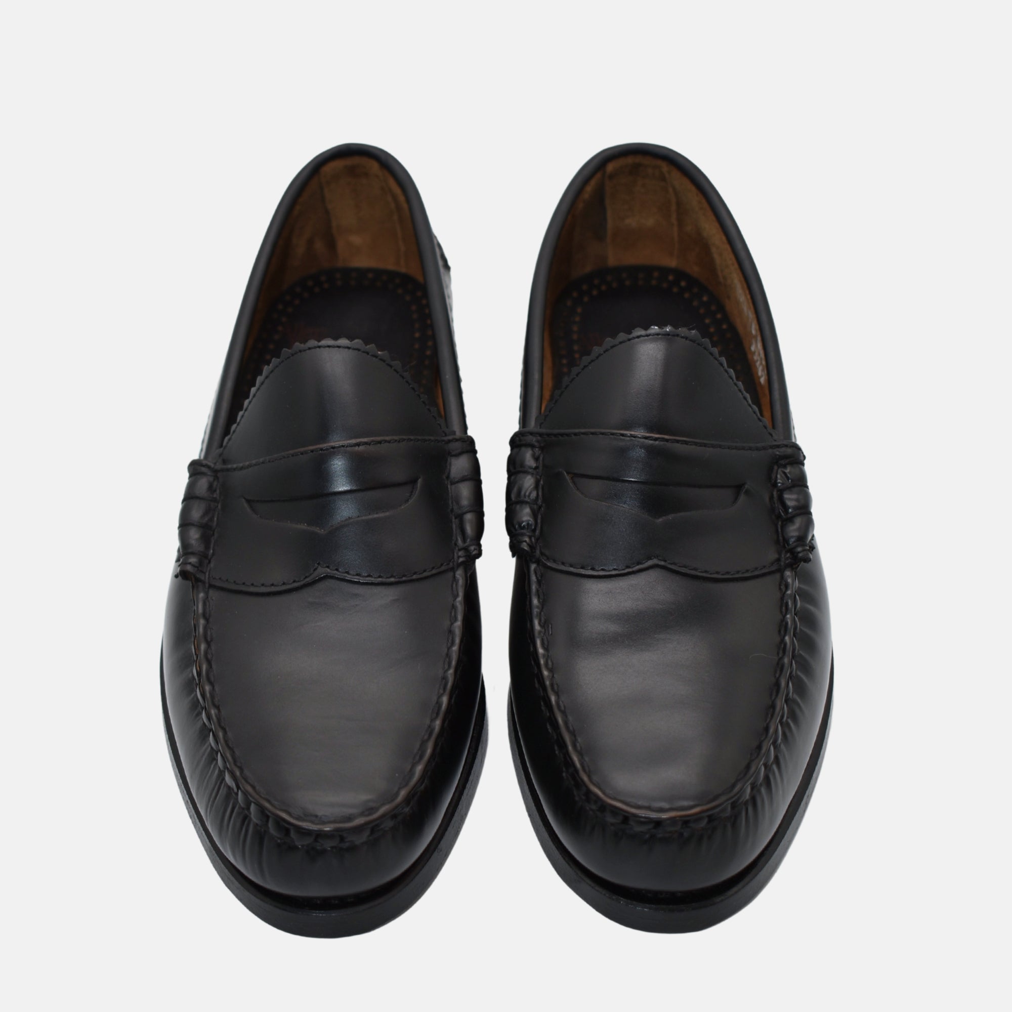 Schwarze Schuhe aus Leder (EU 39,5/US 7)