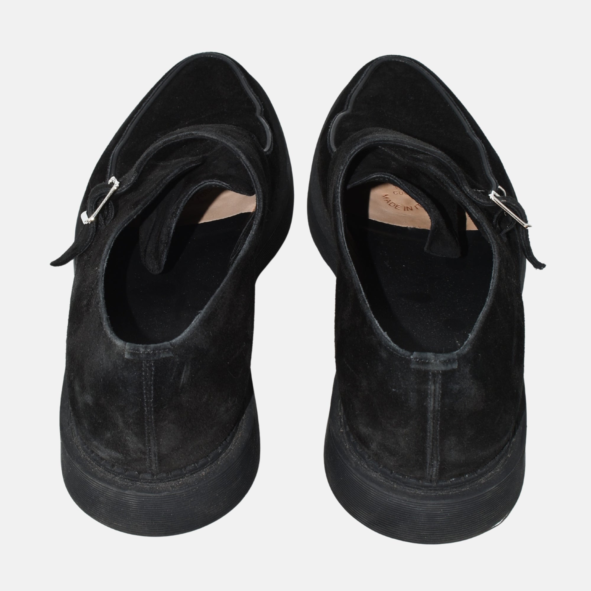 Black Shoes made of Suede (EU 44)