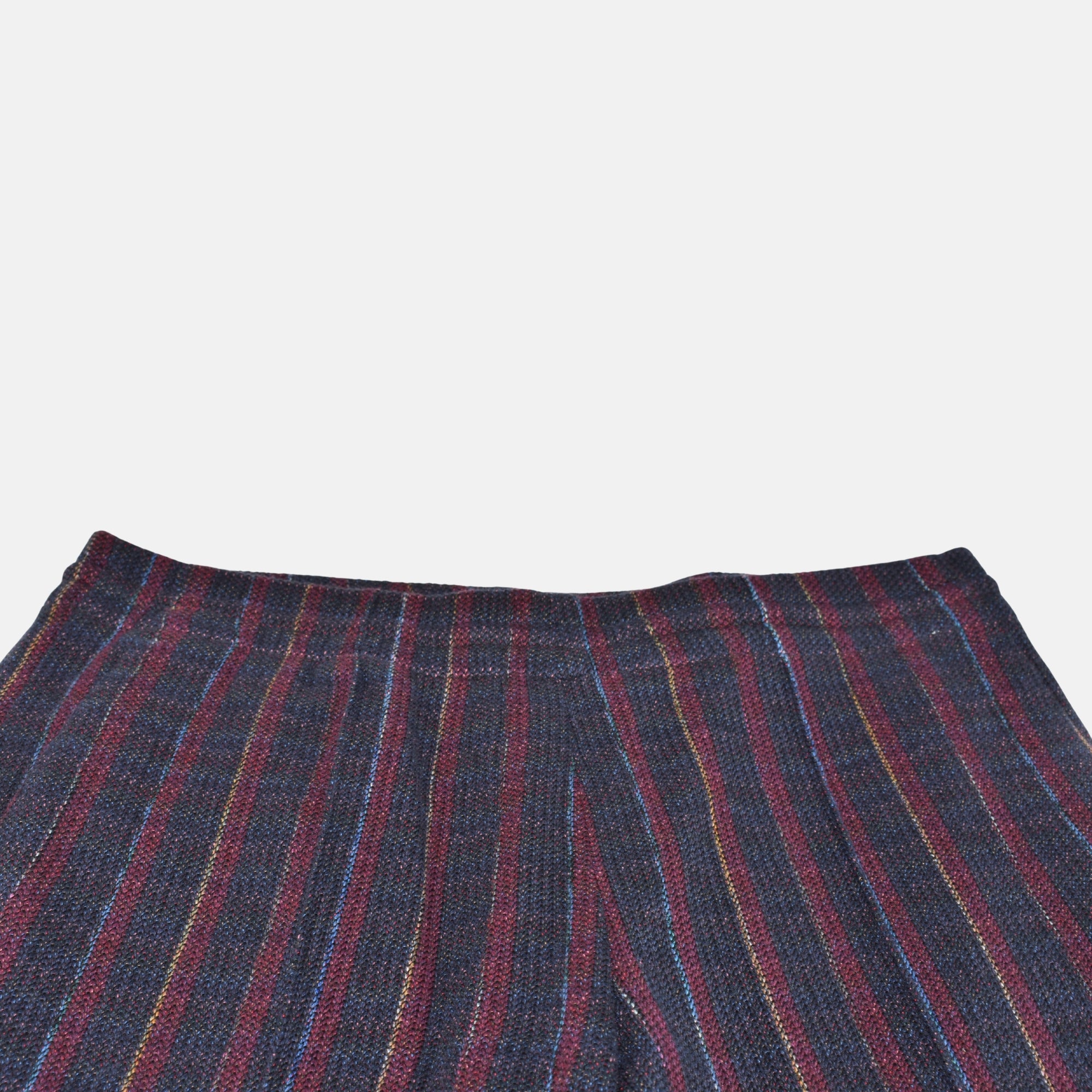 Multicoloured Striped Jogg Pants made of Wool/Cotton (EU 48)