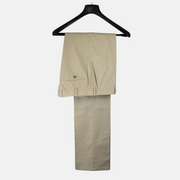 Beige Trousers made of Cotton (EU 48)