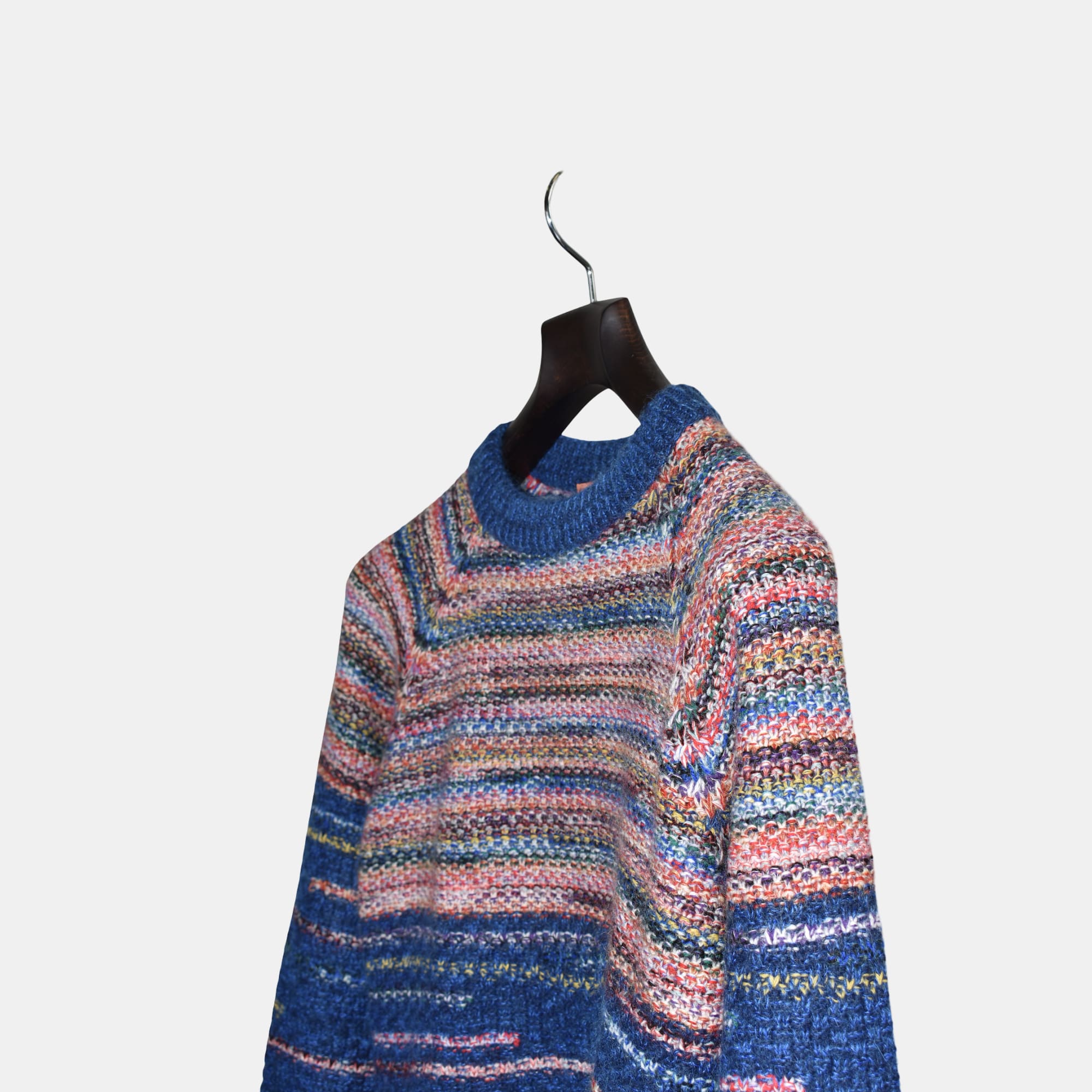 Multicoloured Sweater made of Wool/Mohair/Poyamide (EU 48)
