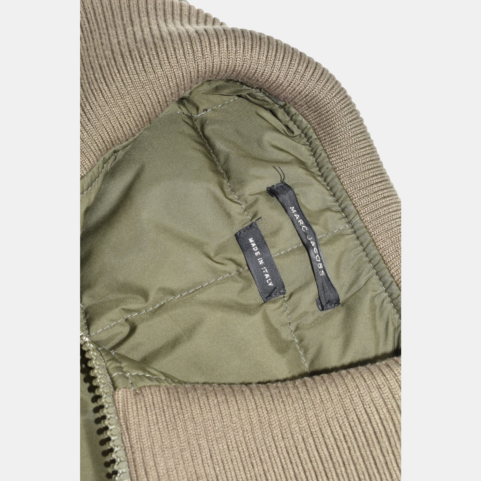 Khaki Vest made of Polyester  (EU 48)
