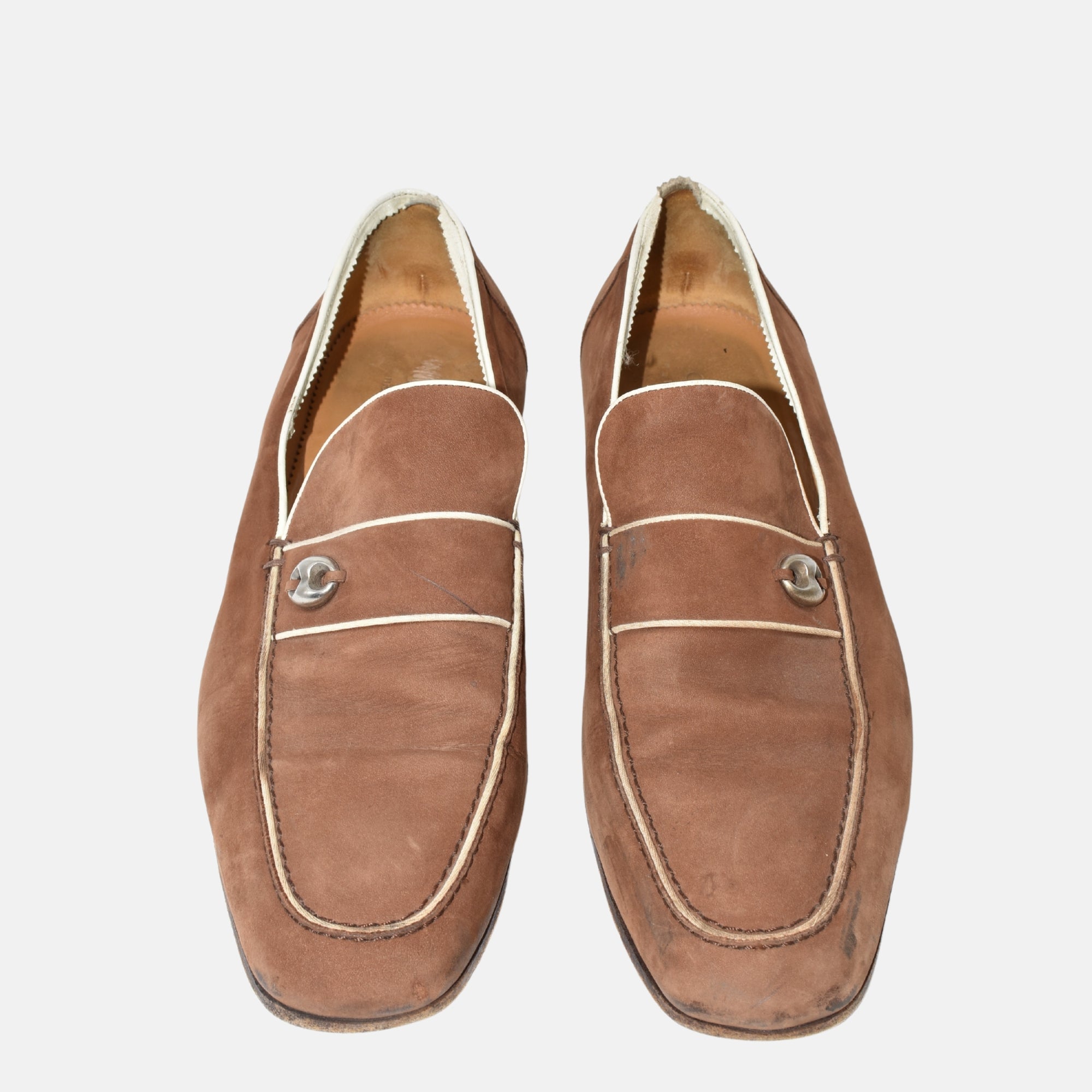 Brown Shoes made of Suede (EU 42)