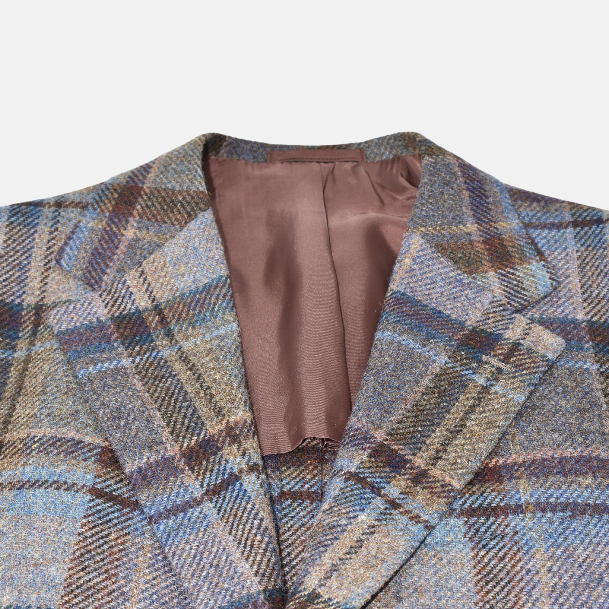 Multicoloured Checkered Blazer made of Wool (EU 54)