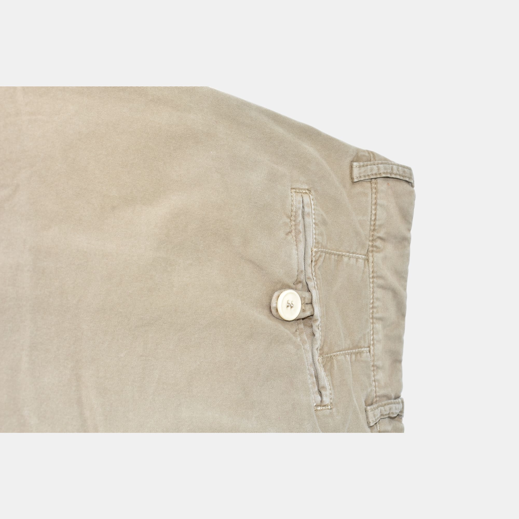 Beige Hose aus Baumwolle (EU 48)