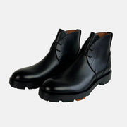 Black Ankle Boots made of Leather (EU 44)