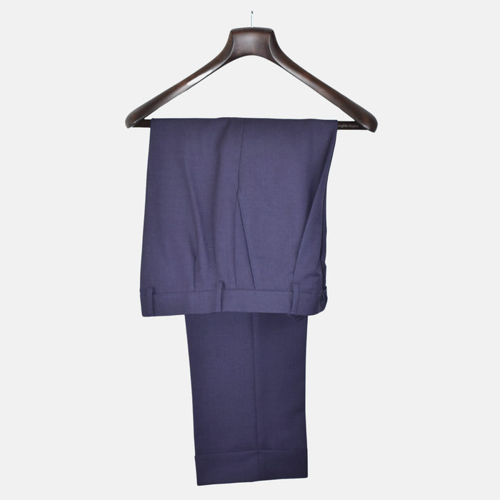 Blue Trousers made of Wool (EU 48)