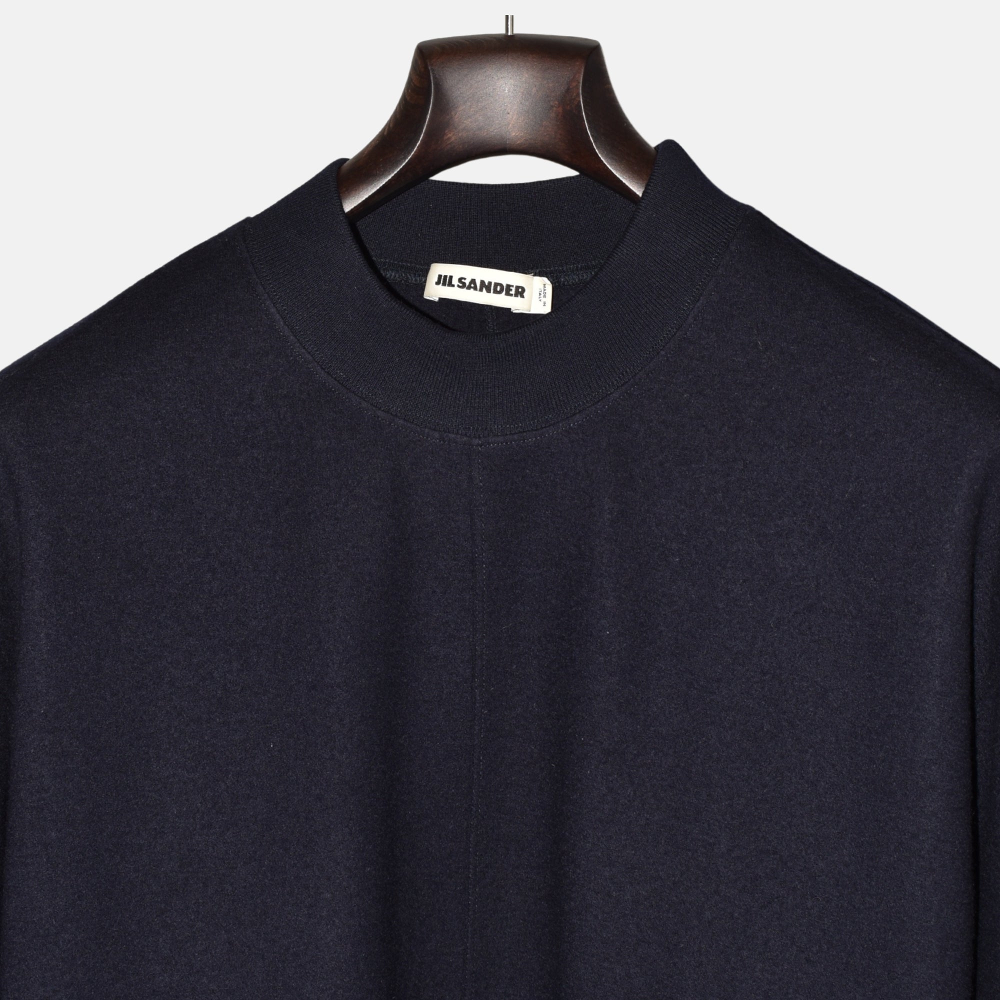 Navy Oversized Sweater made of Wool (EU 48)
