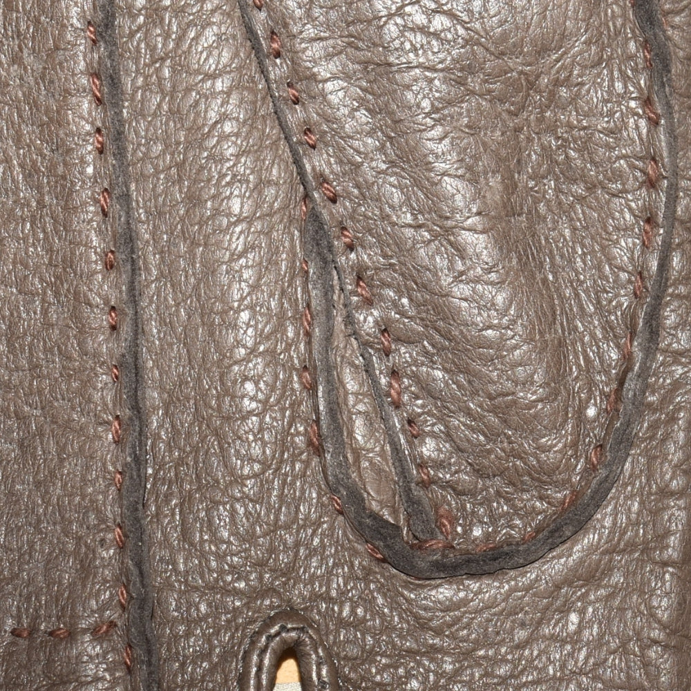 Brown Gloves made of Peccary Leather (7.5/8/8.5/9)