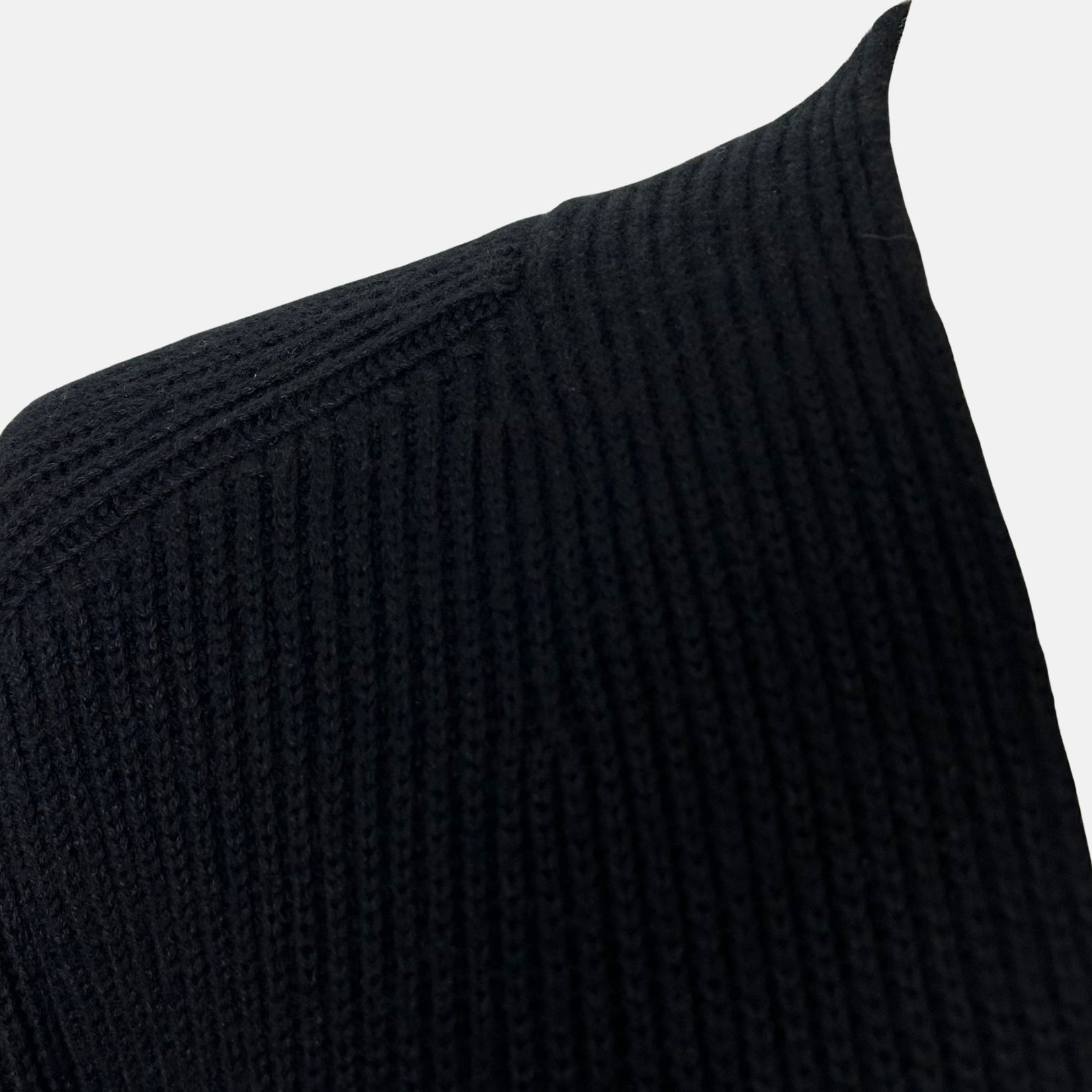 Black Cardigan made of Cashmere/Linen/Cotton (EU52)