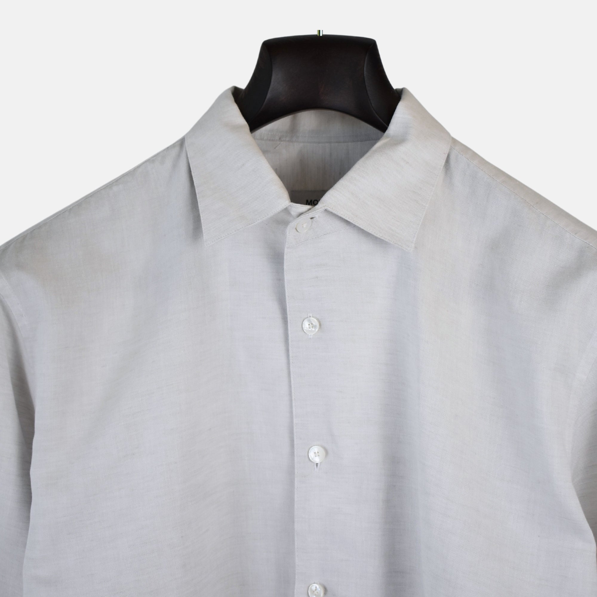 Ecru Shirt made of Cotton/Linen (EU 43)