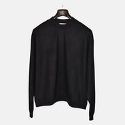 Black Oversized Sweater made of Wool (EU 48)