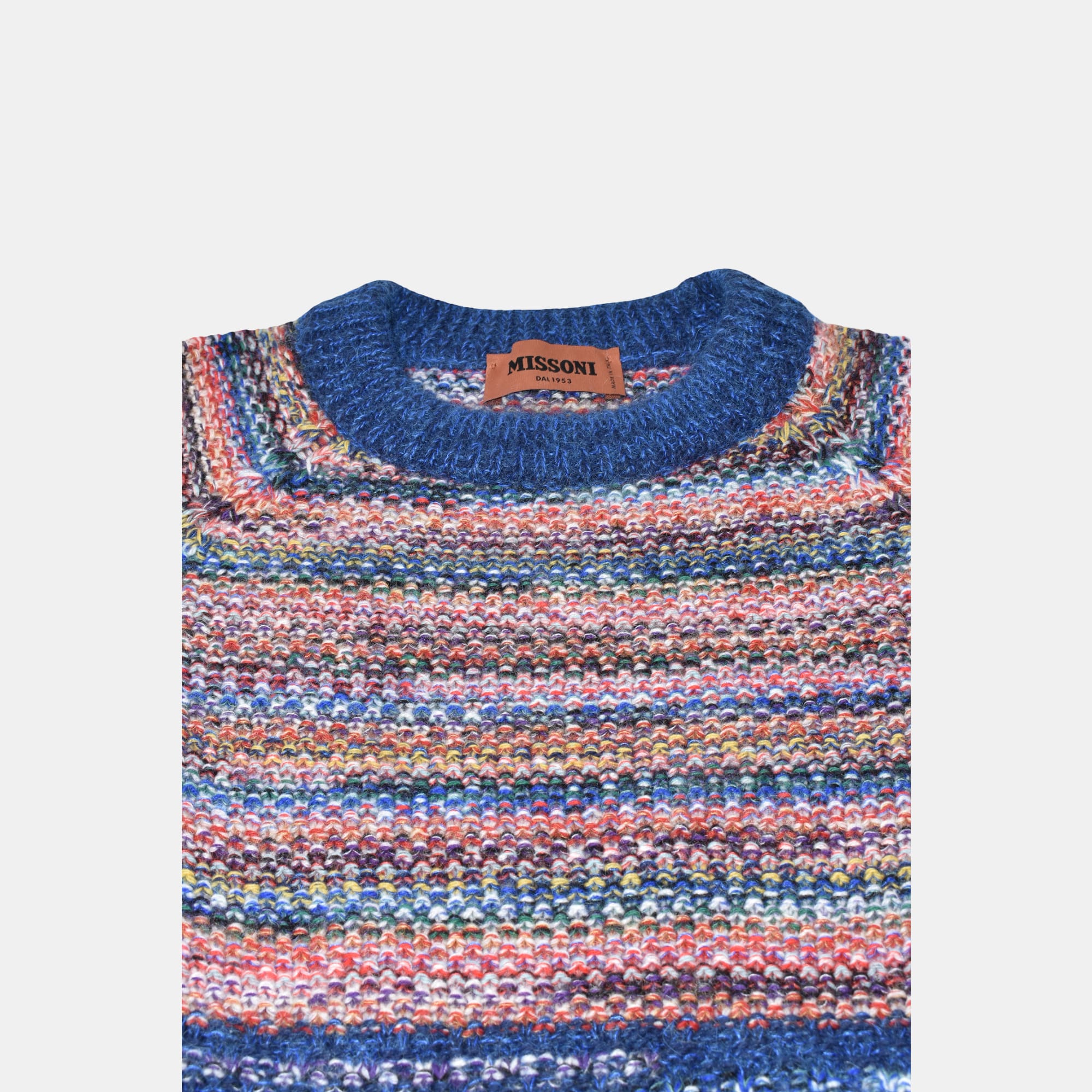 Multicoloured Sweater made of Wool/Mohair/Poyamide (EU 48)