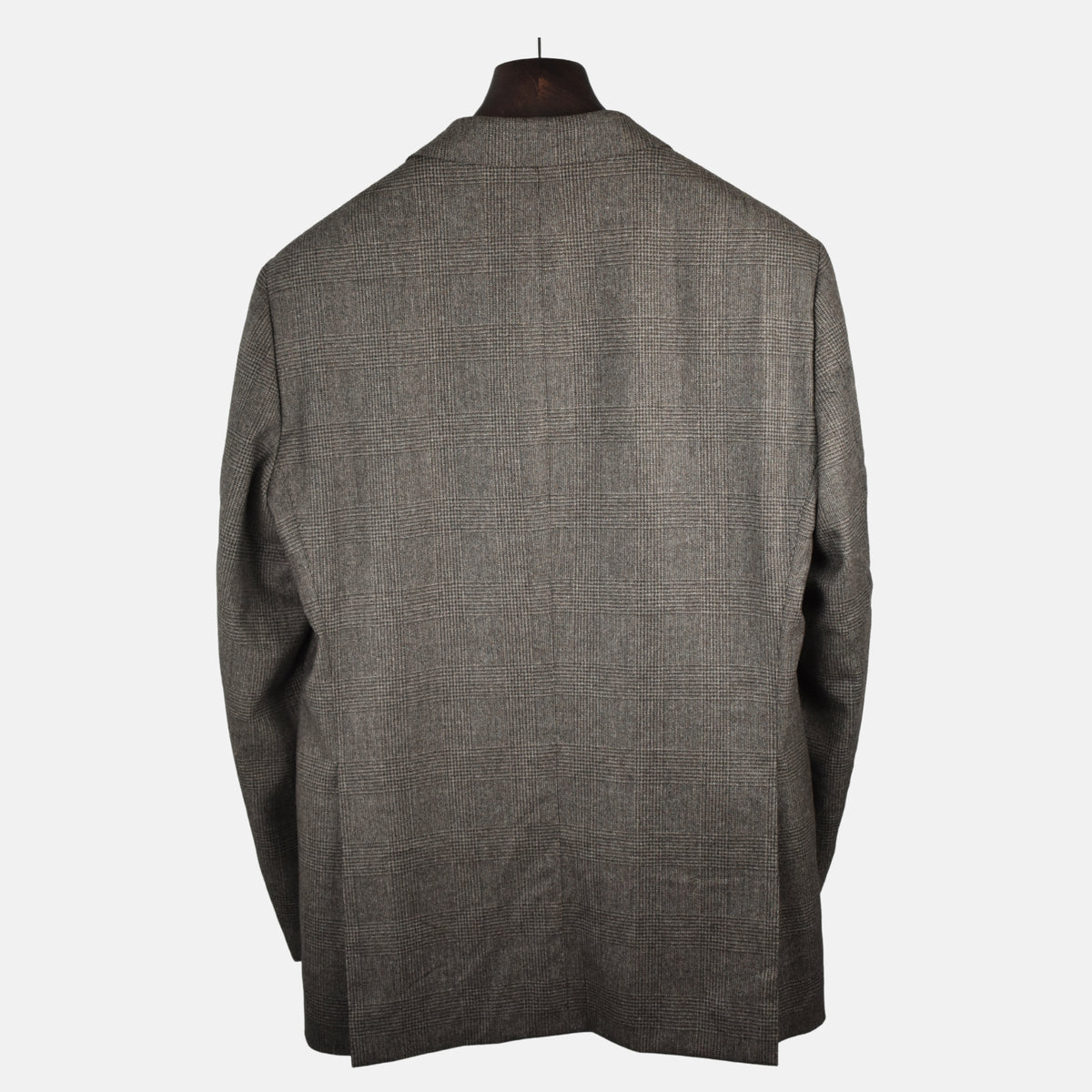 Brown Checked Suit made of Wool/Mohair/Cashmere (EU 54)