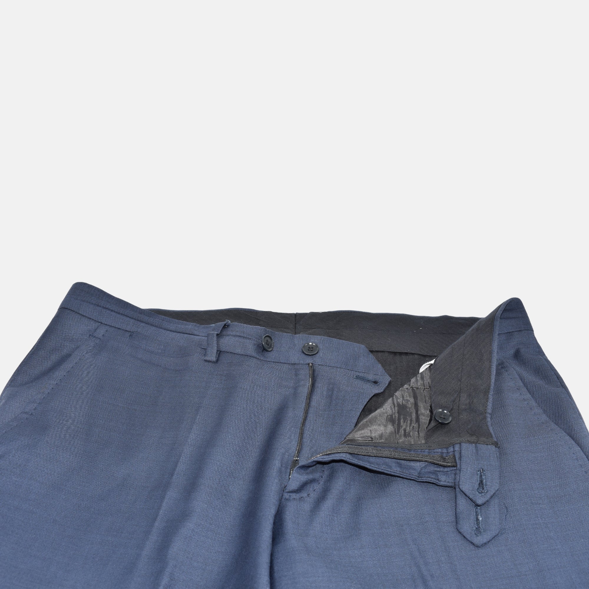 Navy Double Suit made of Wool (EU 50)