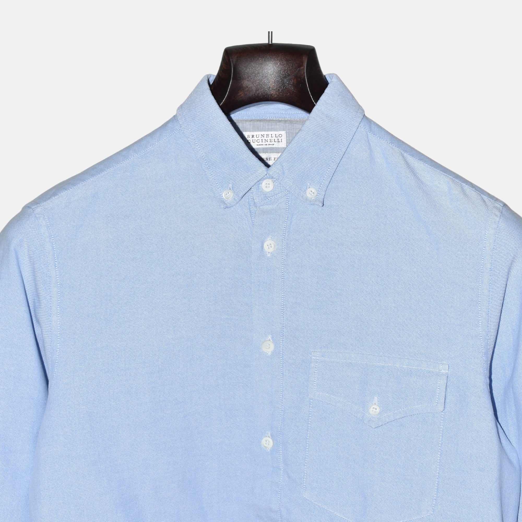 Light Blue Shirt made of Cotton (M)