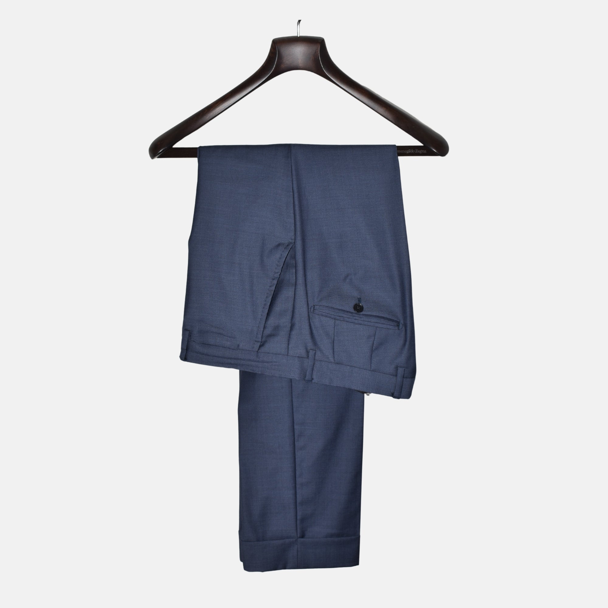 Navy Double Suit made of Wool (EU 50)