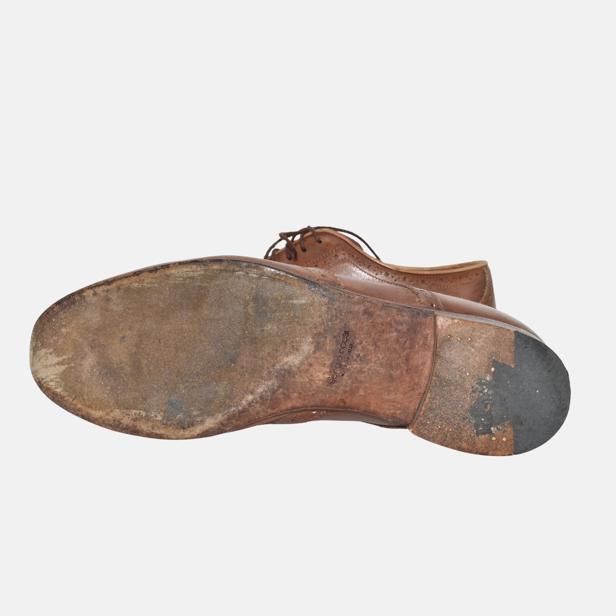 Brown Shoes made of Leather (EU 43.5)