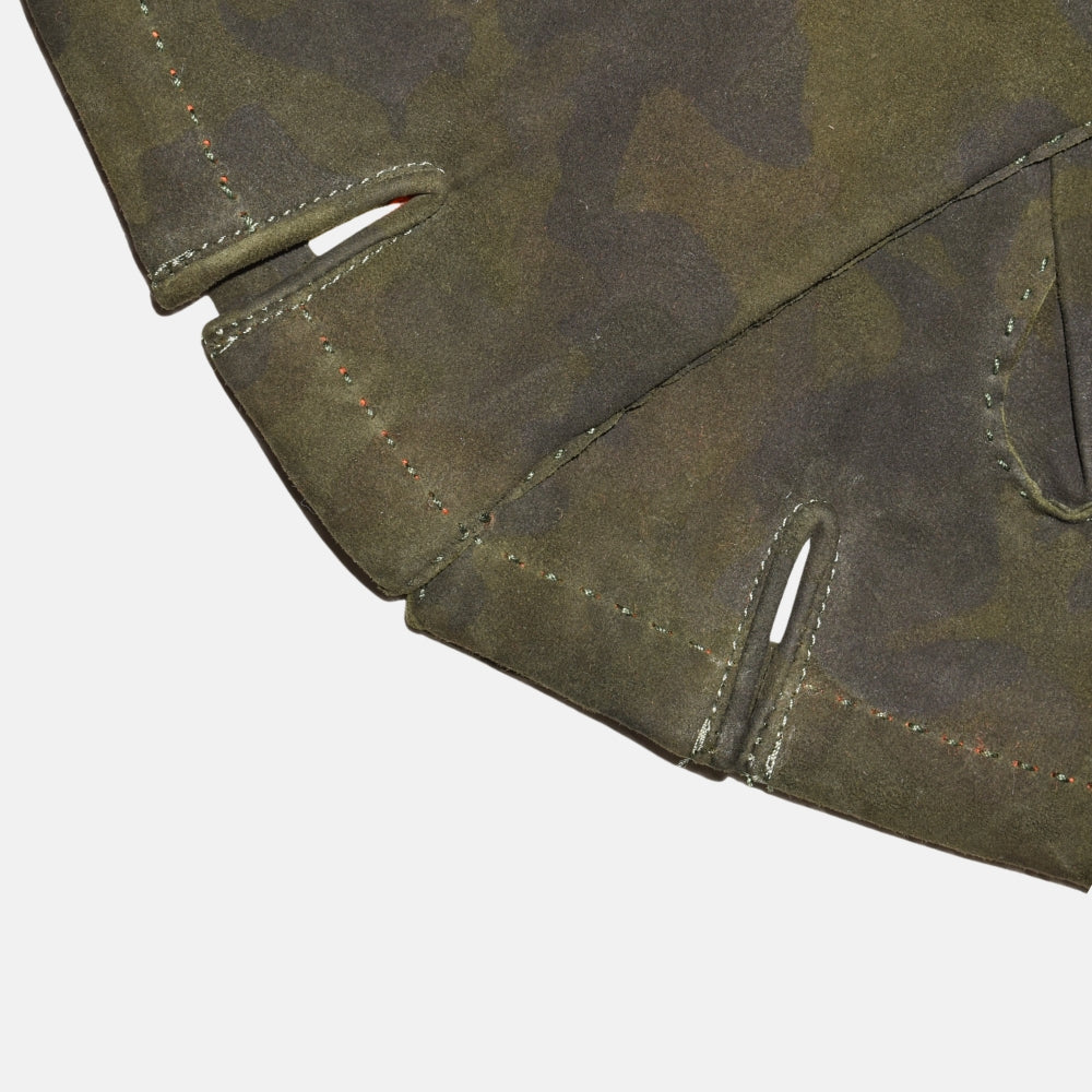 Camouflage Gloves made of Goat Leather (7.5/8/9)