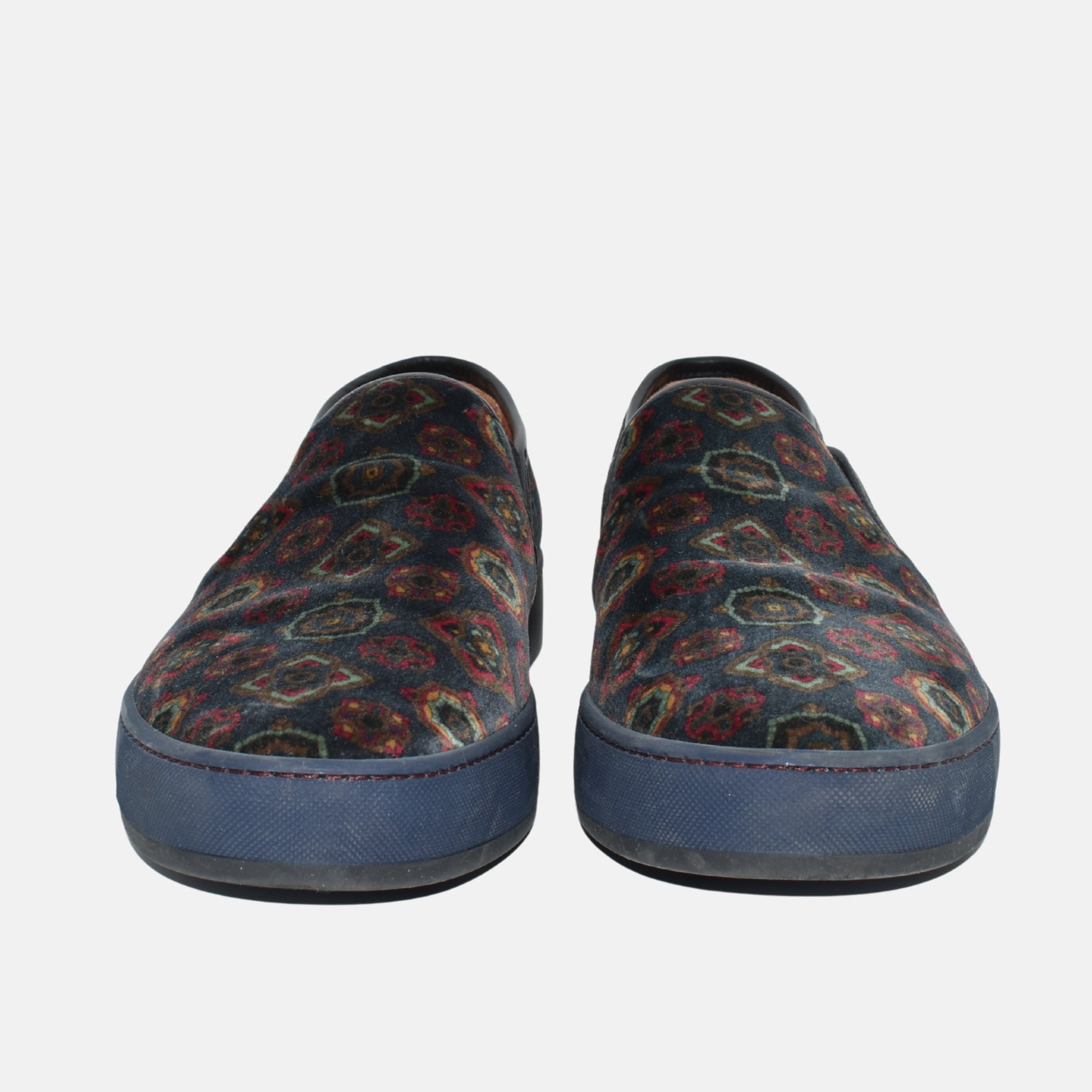 Multicoloured Shoes made of Velvet (EU 43)