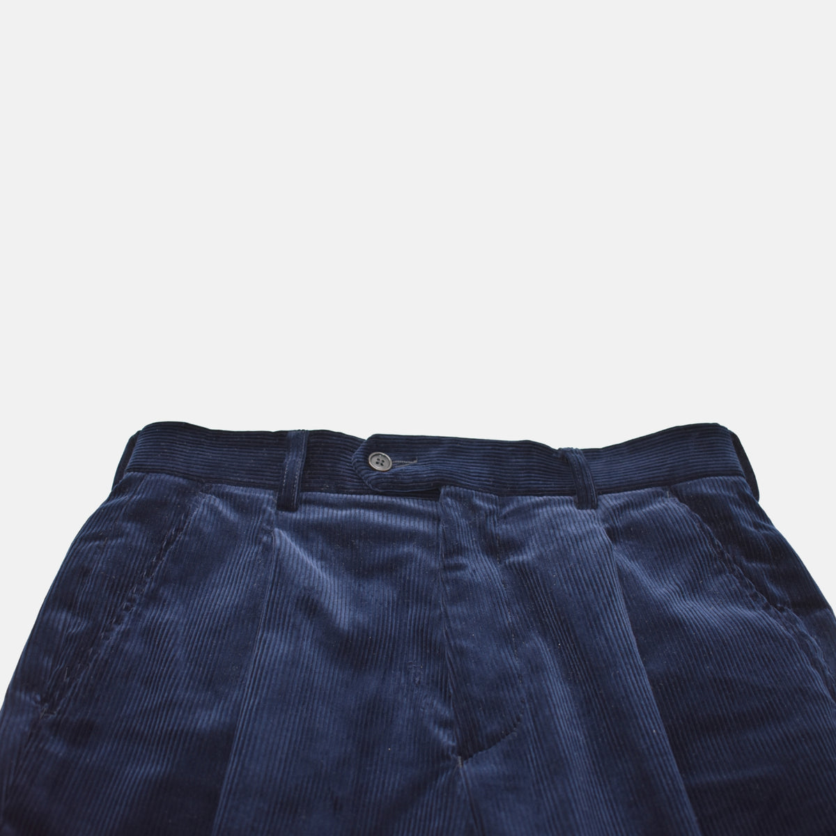 Dark Blue Corduroy Trousers (EU 48)