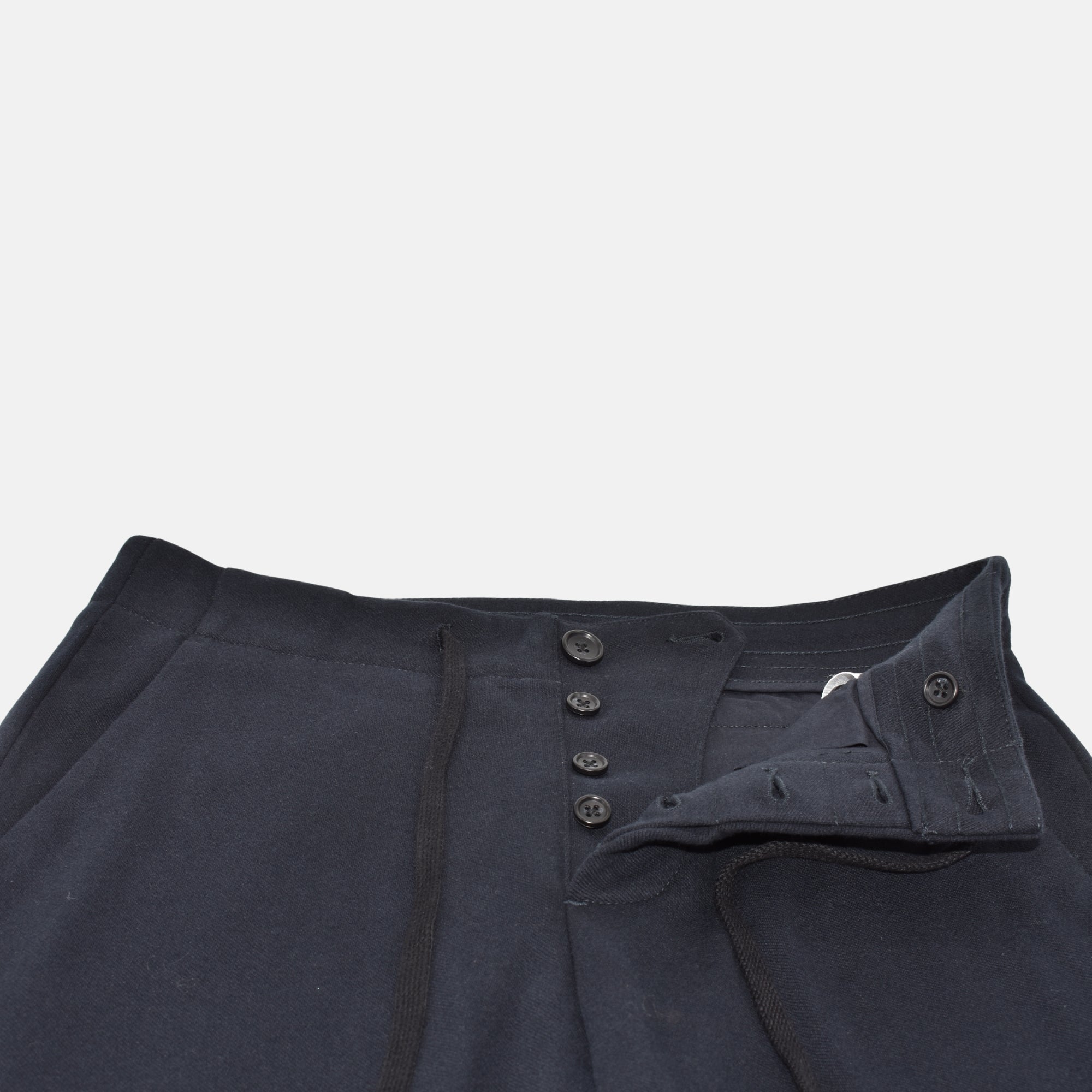 Navy Jogg Pants made of Cotton/Wool (US 30)