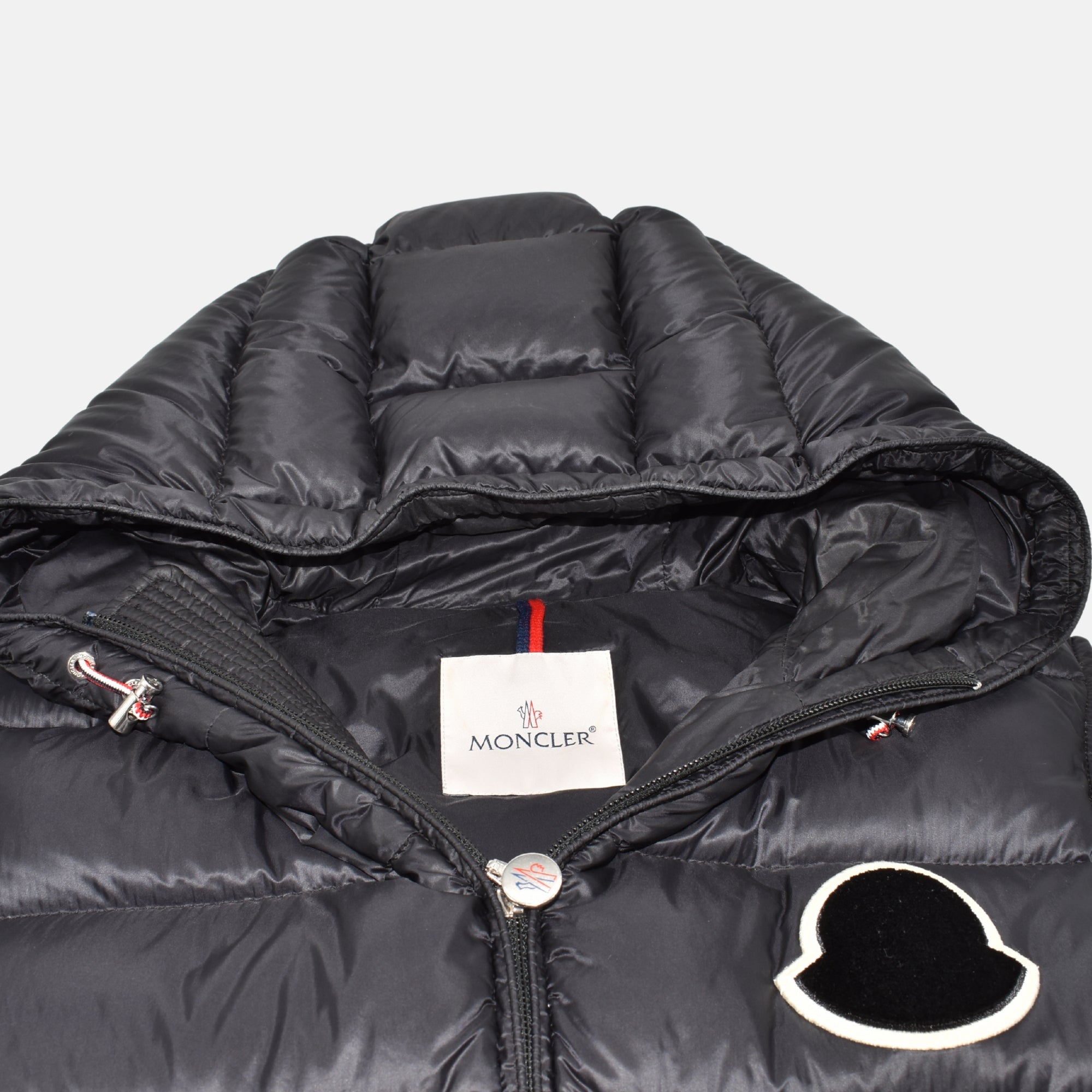 Black Down Vest made of Polyamide (M)