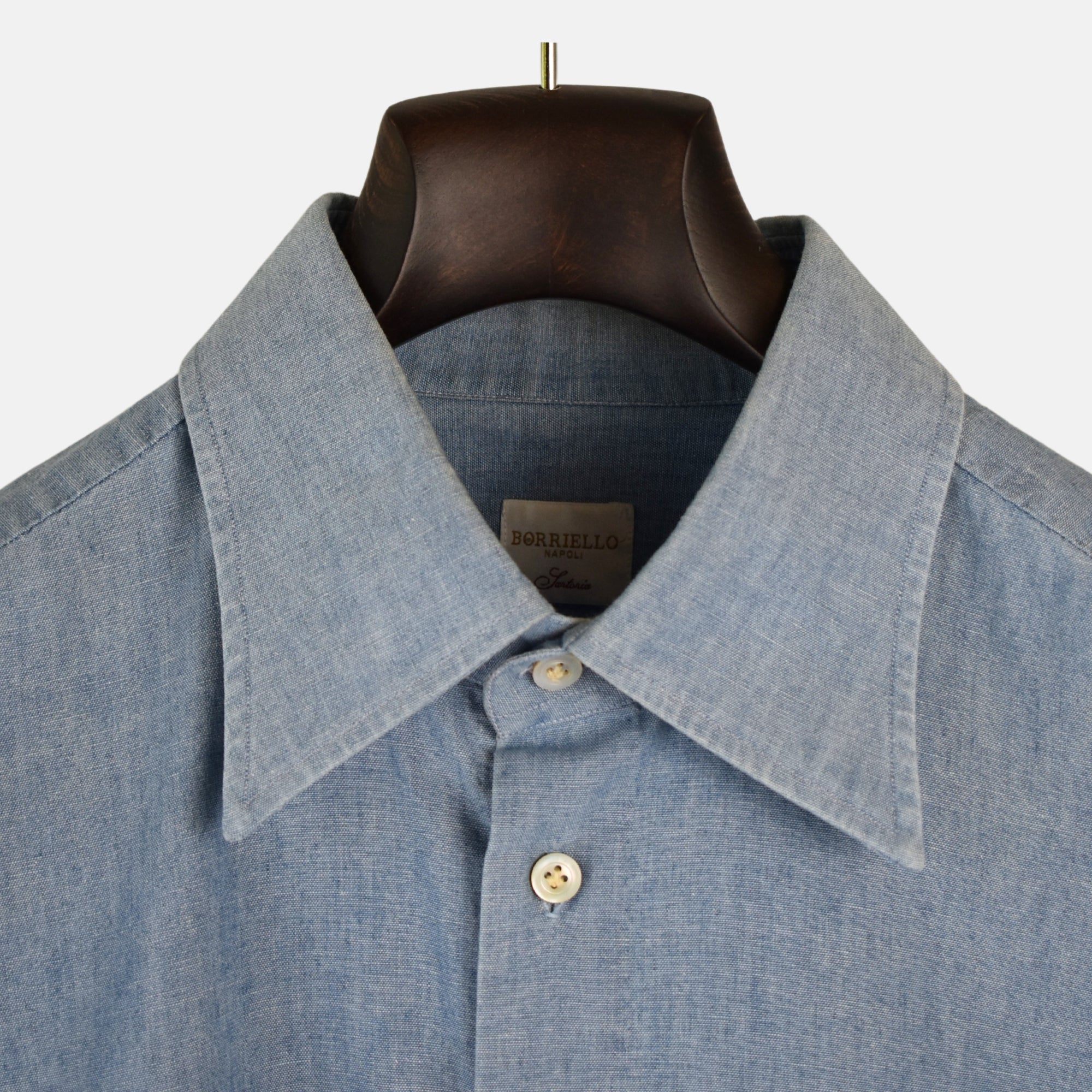 Blue Shirt made of Cotton (EU 43)