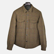 Multicoloured Reversible Jacket made of Wool/Polyester (M)