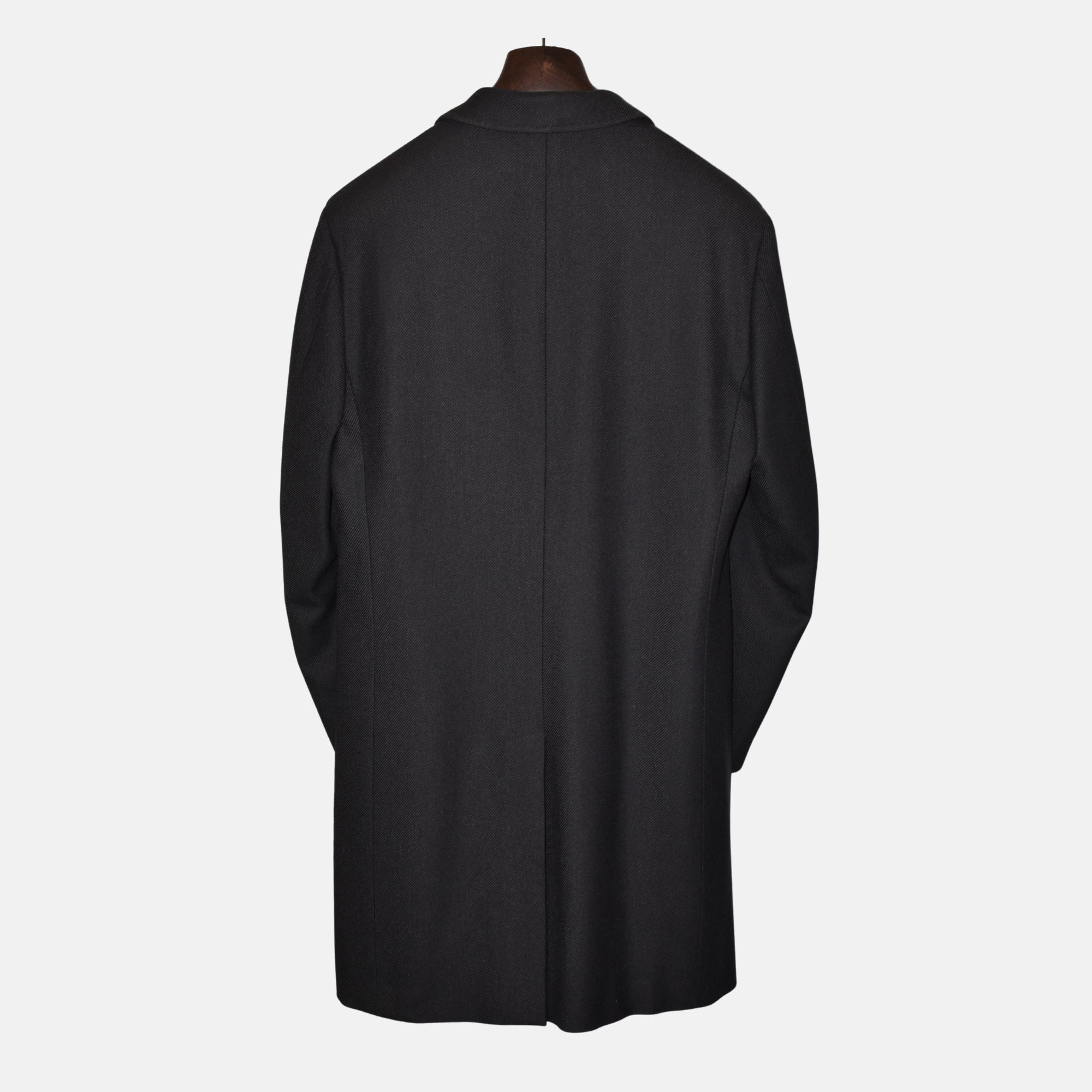 Anthracite Coat made of Wool (EU 48)