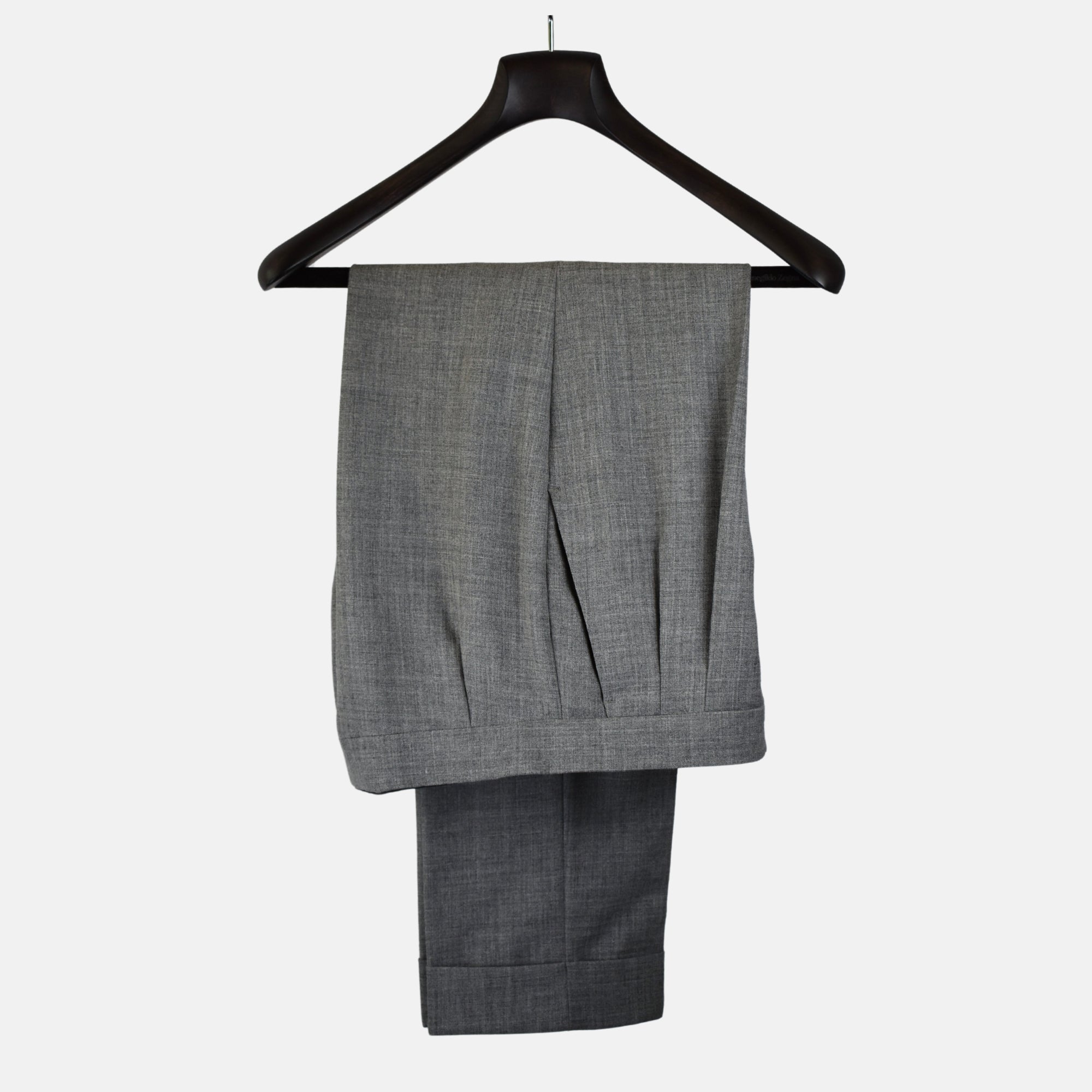 Hellgraue Hose aus Wolle (EU 46)