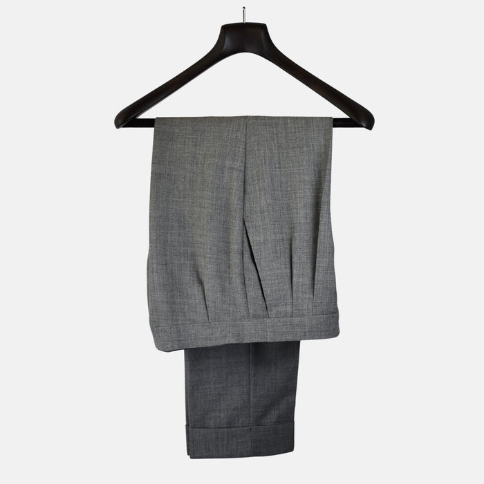 Light Gray Trousers made of Wool (EU 46)