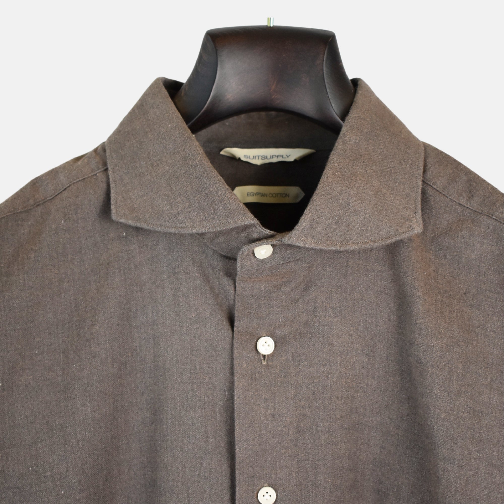 Brown Shirt of Cotton (EU 43)