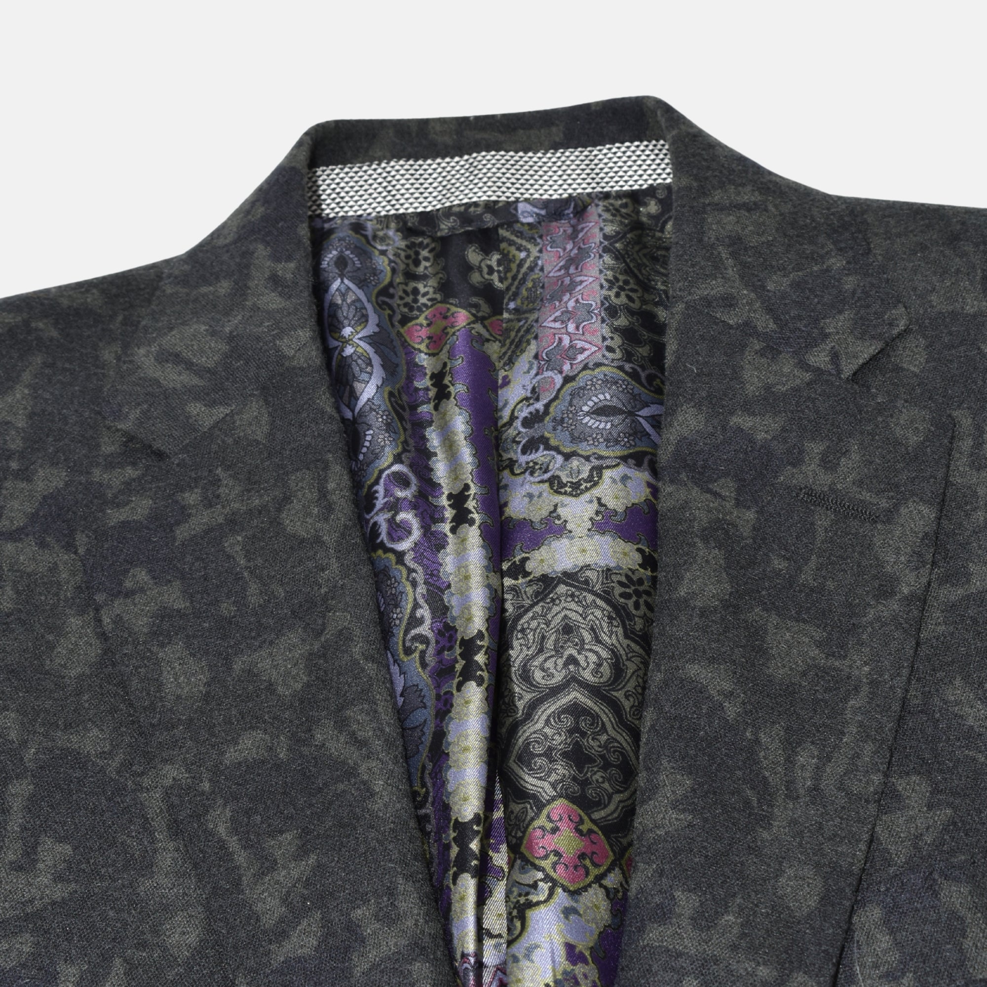 Multicoloured/Camouflage Blazer made of Wool (EU 50)