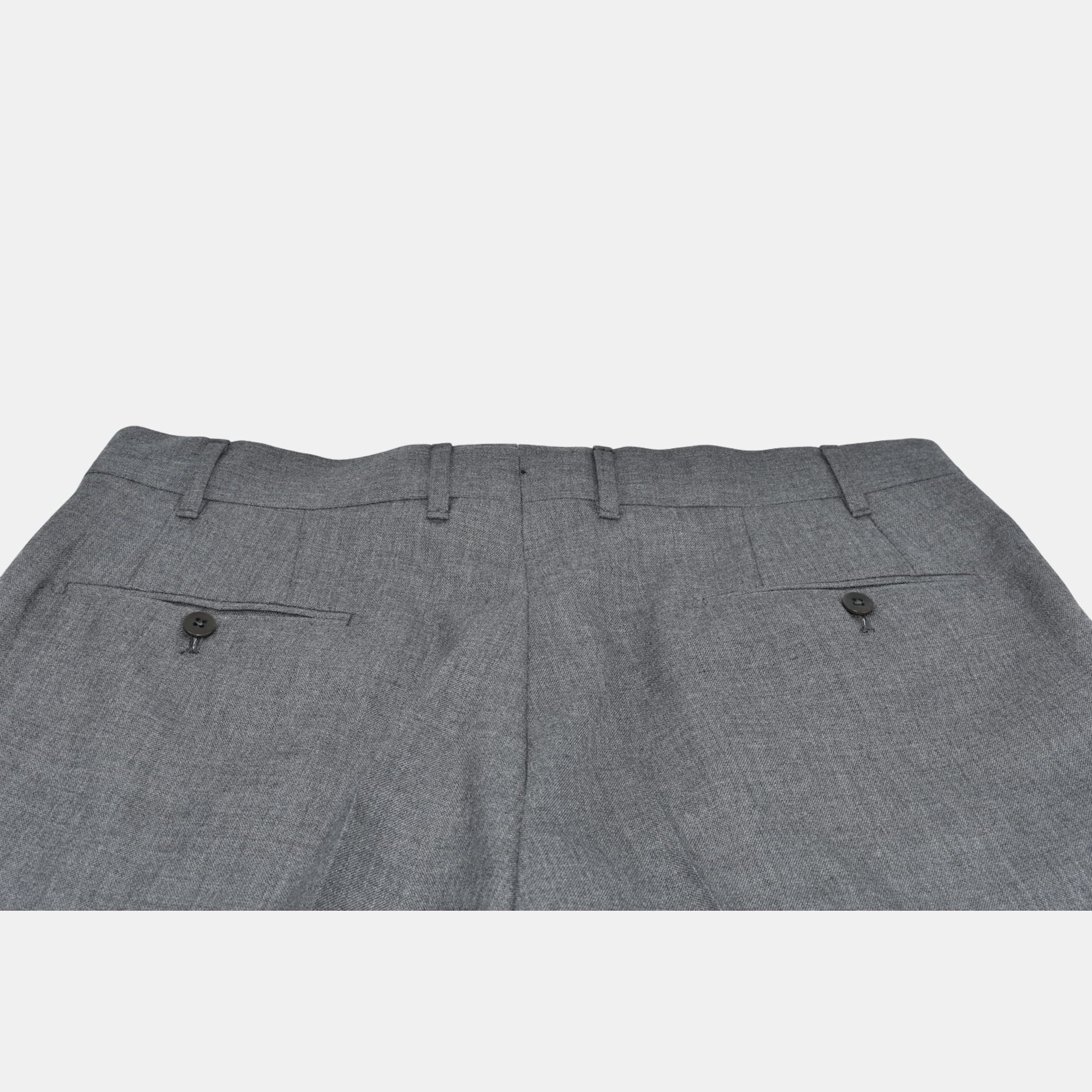Gray Trousers made of Wool (bespoke)