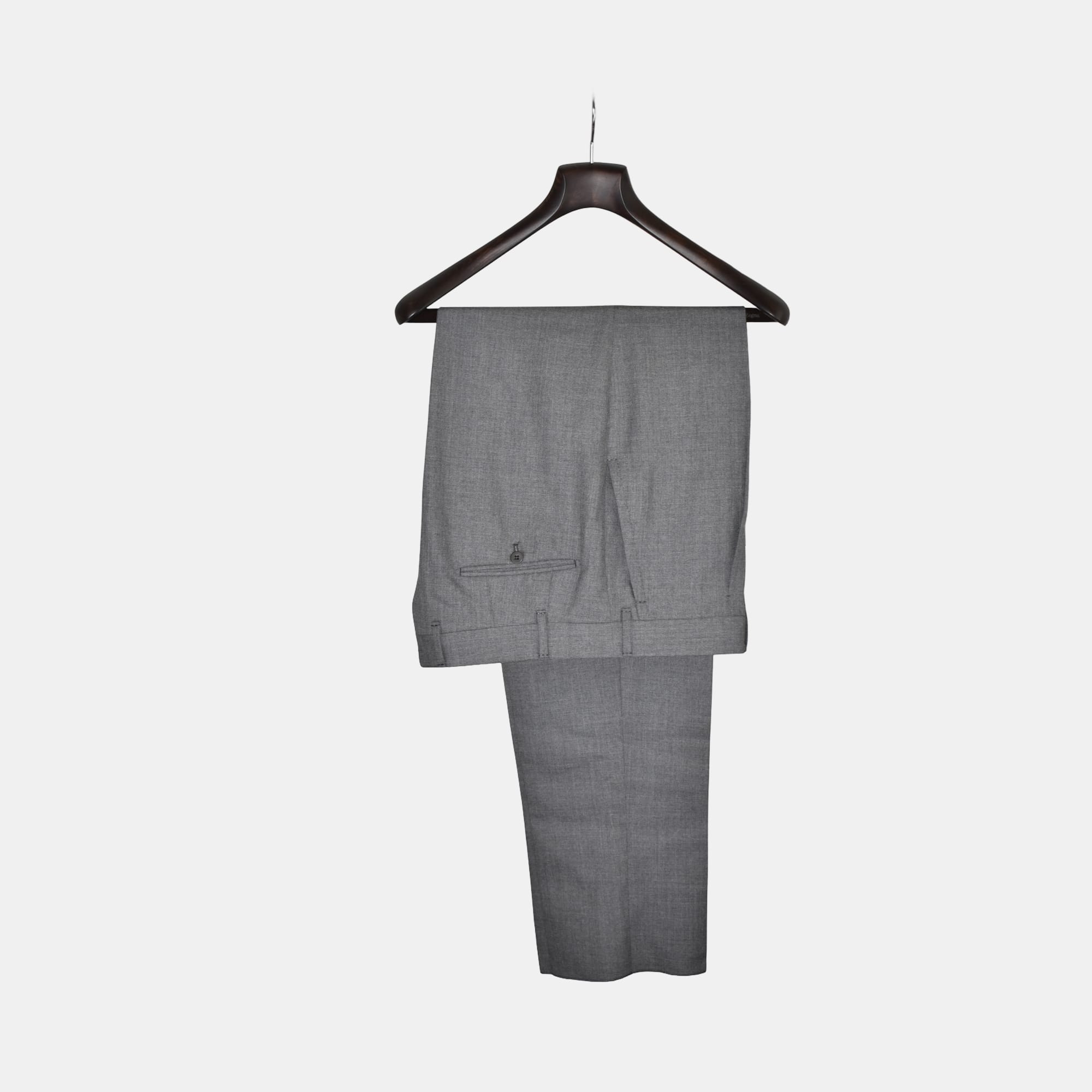 Gray Trousers made of Wool (bespoke)