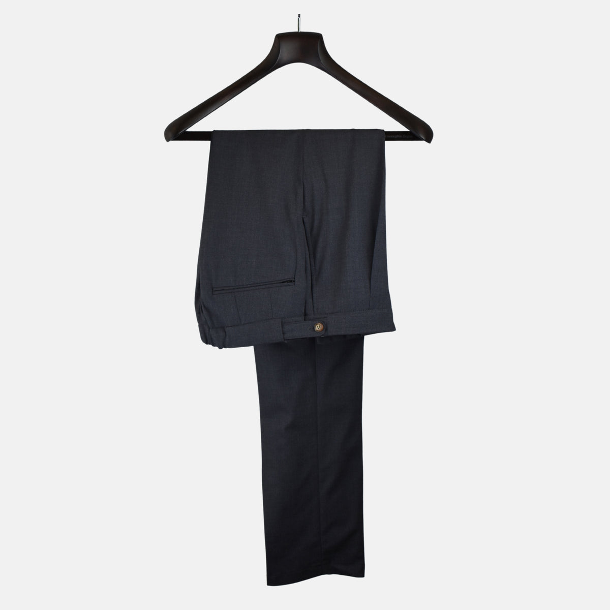 Gray Trousers made of Wool/Polyamide/Elastane (EU 48 / 54 / 56)