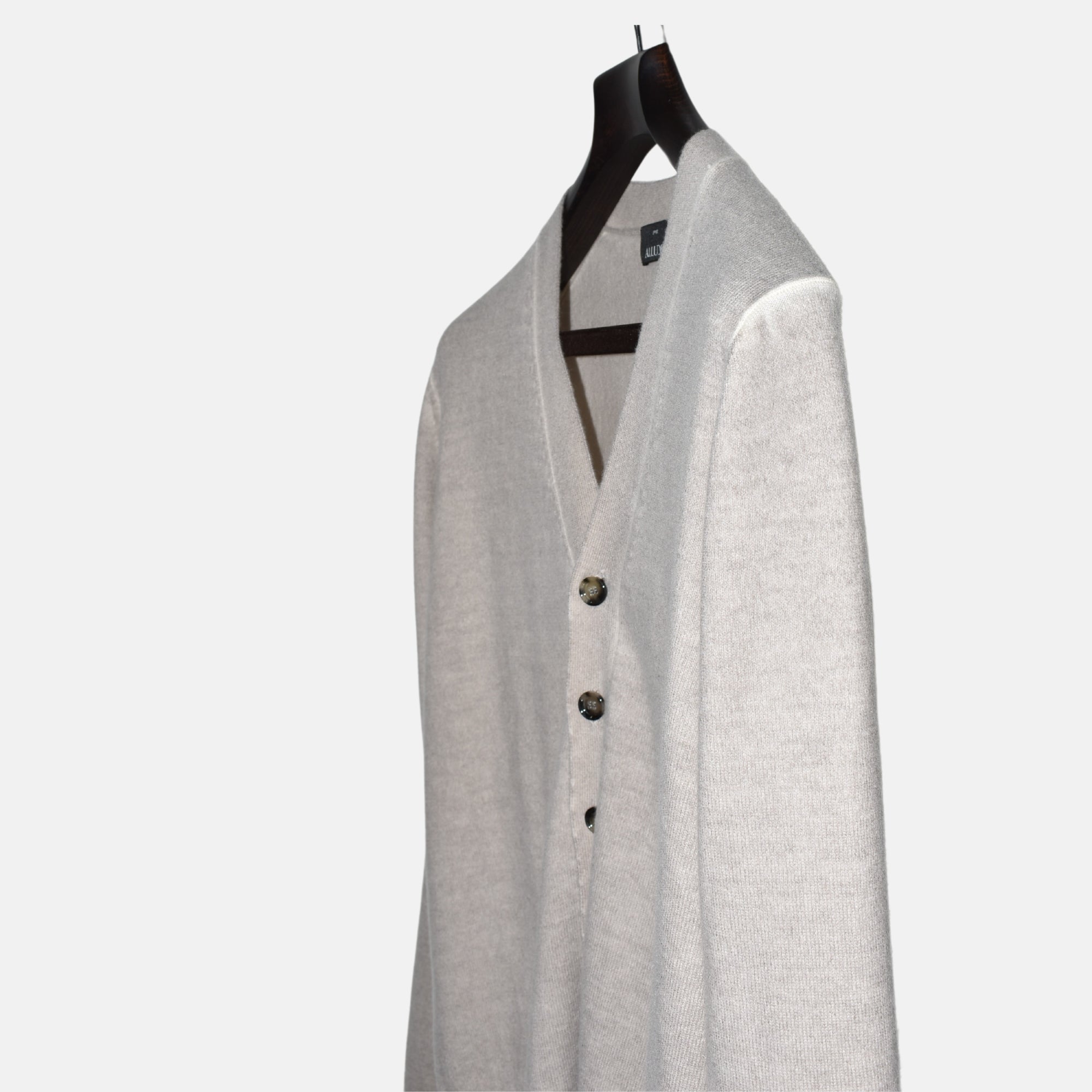 Beige Cardigan made of Cashmere (M) – Sanpetuna