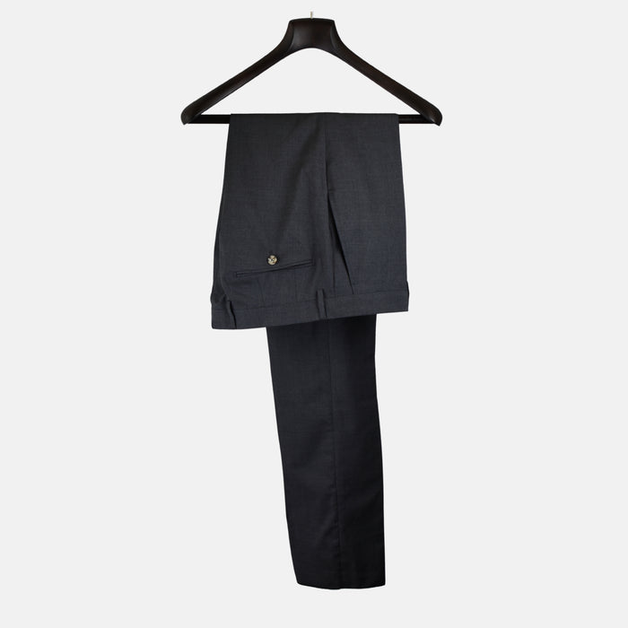 Gray Trousers made of  Wool (EU 50)