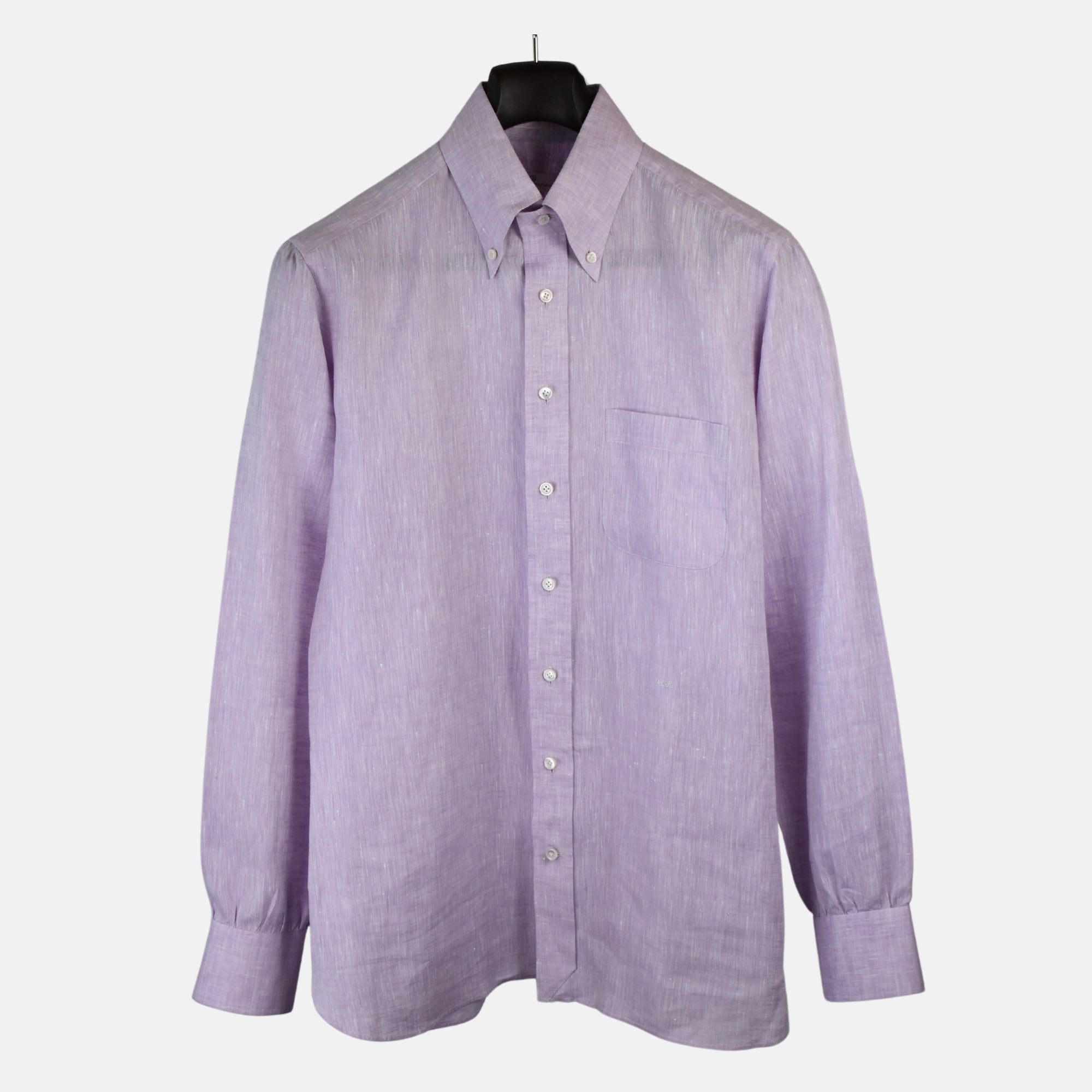 Lilac Shirt made of Linen (EU 42)