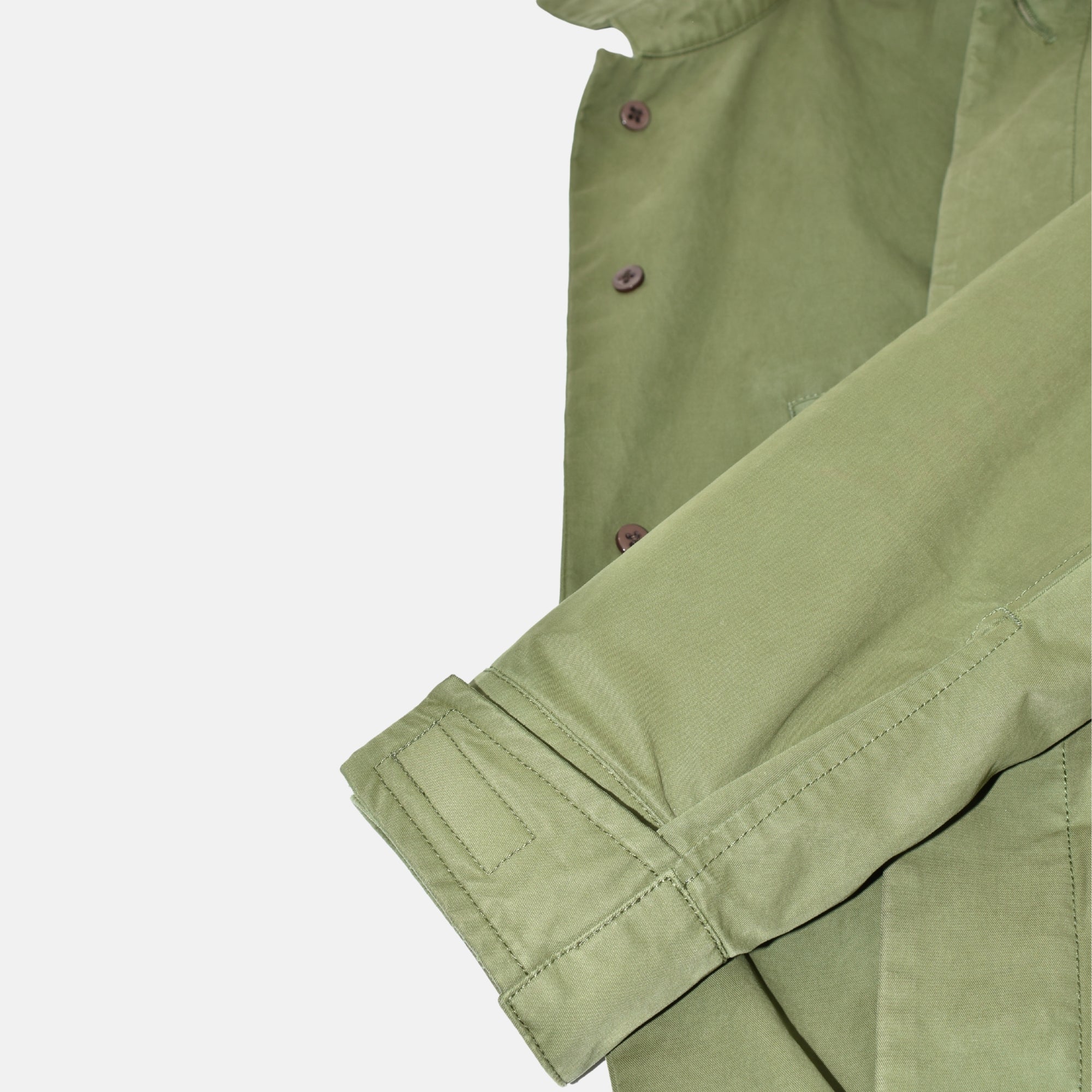 Green Coat made of Cotton / Polyester / Nylon (L)