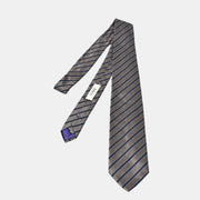 Multicoloured Striped Tie made of Silk