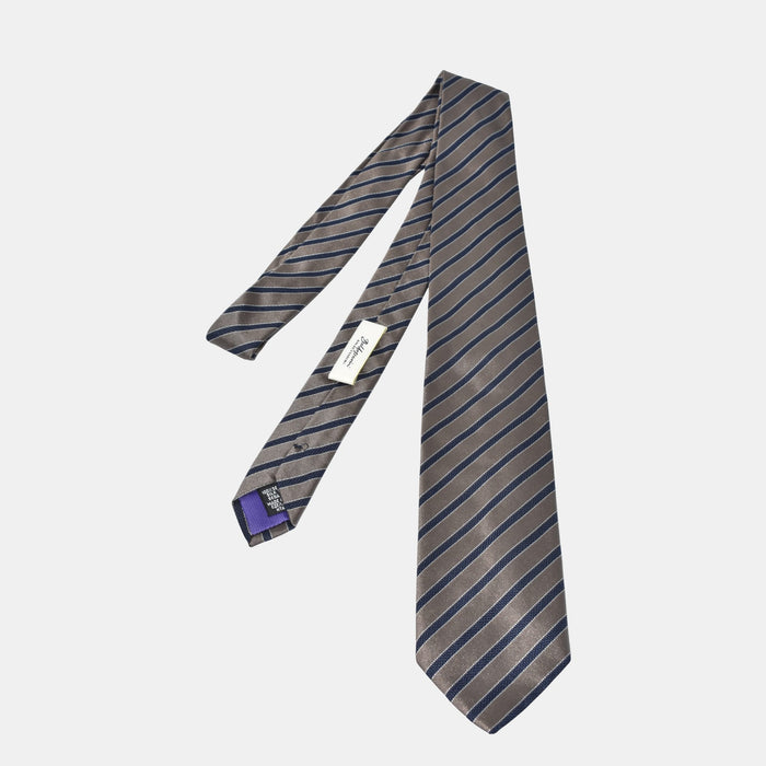 Multicoloured Striped Tie made of Silk