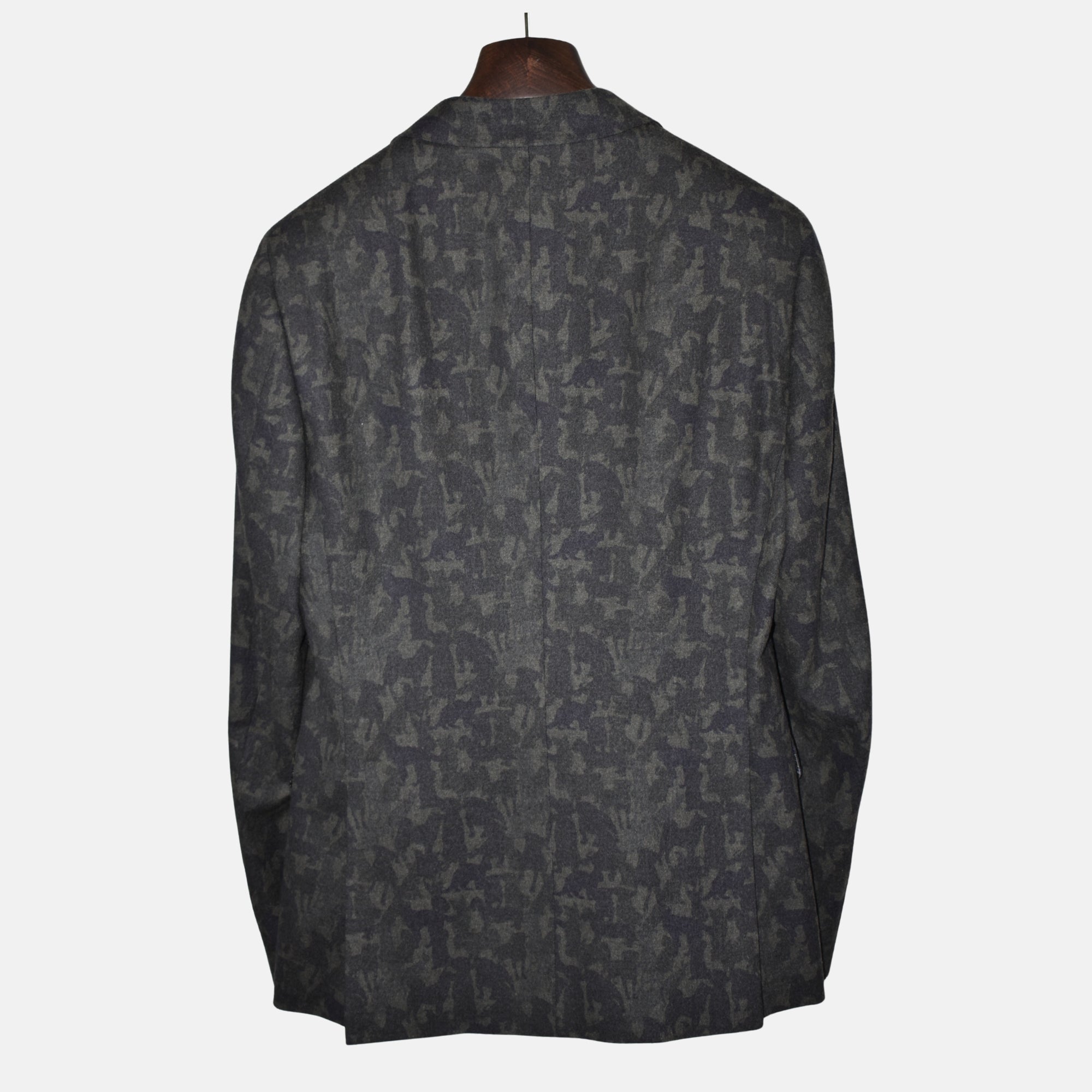 Multicoloured/Camouflage Blazer made of Wool (EU 50)