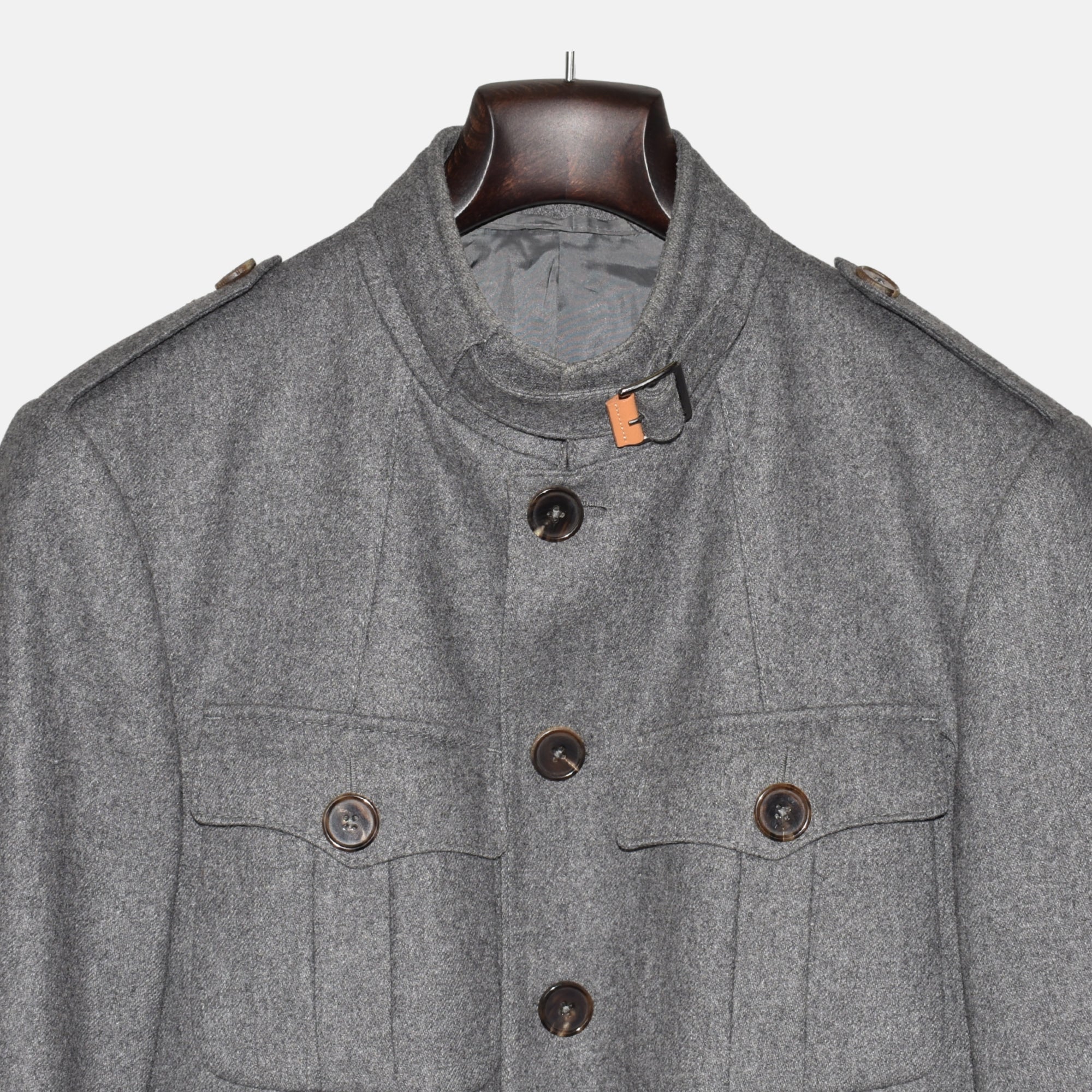 Grey Coat made of Wool (EU 50)