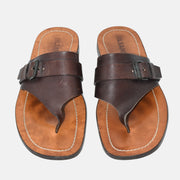 Brown Sandals made of Leather (EU 43,5)